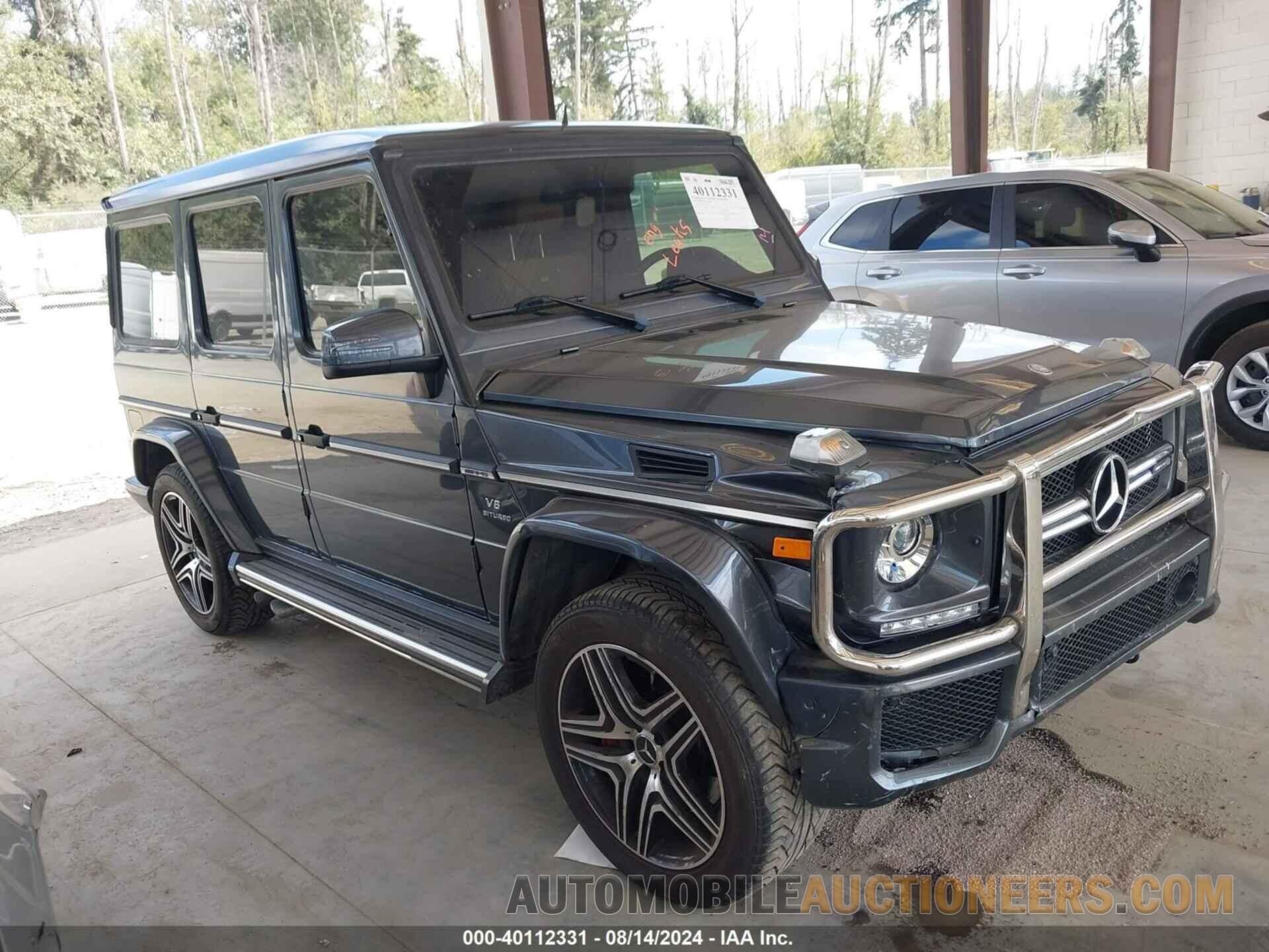 WDCYC7DF4GX252976 MERCEDES-BENZ AMG G 63 2016