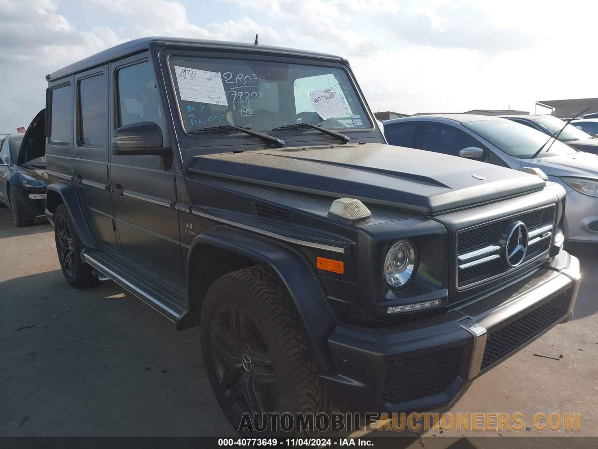 WDCYC7DF5GX244210 MERCEDES-BENZ AMG G 63 2016