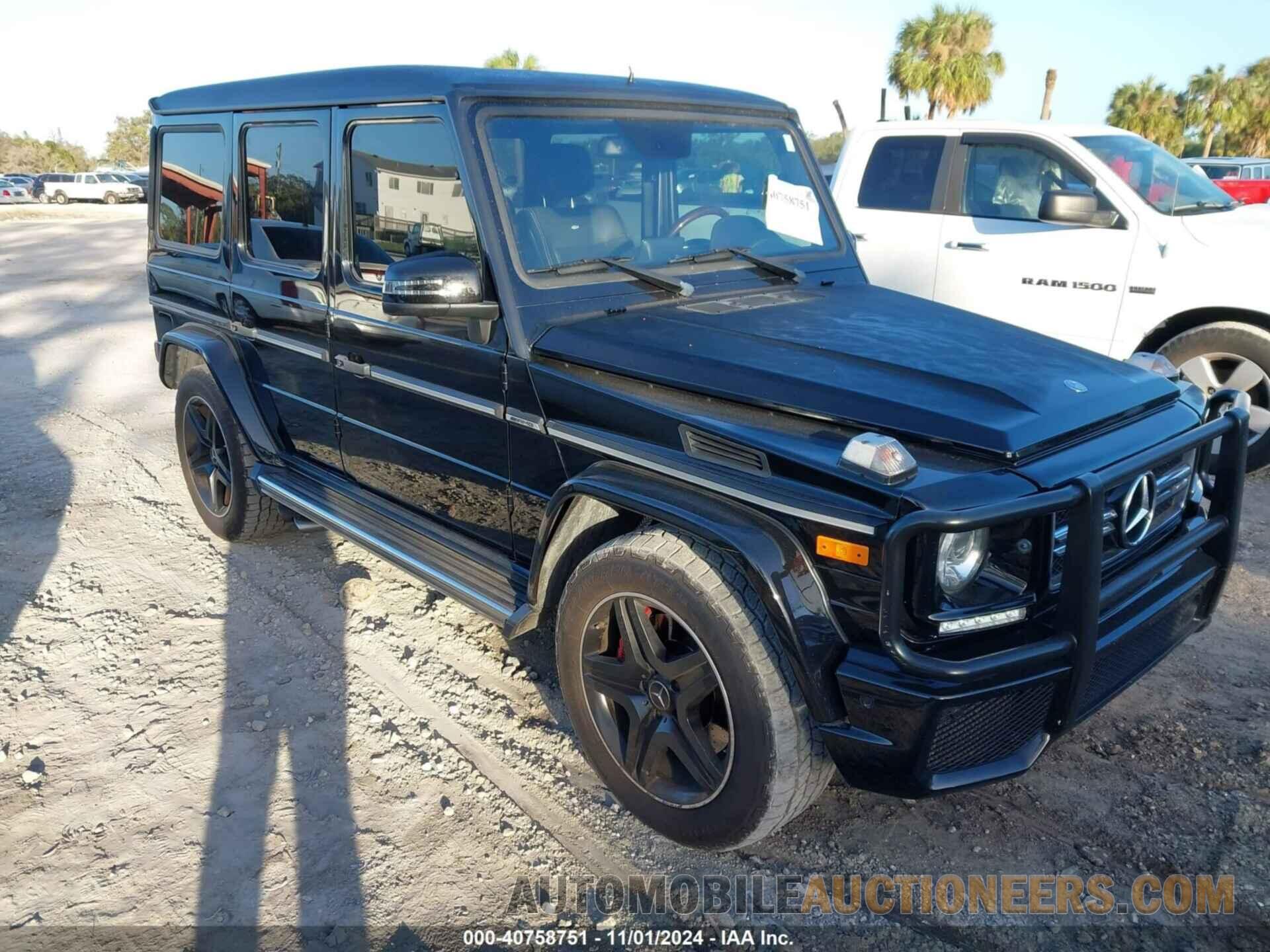 WDCYC7DF6FX230718 MERCEDES-BENZ G 63 AMG 2015