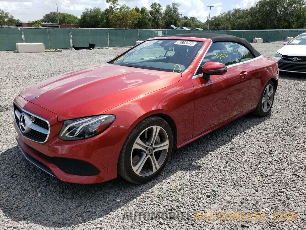 WDD1K6FBXJF031612 MERCEDES-BENZ E-CLASS 2018