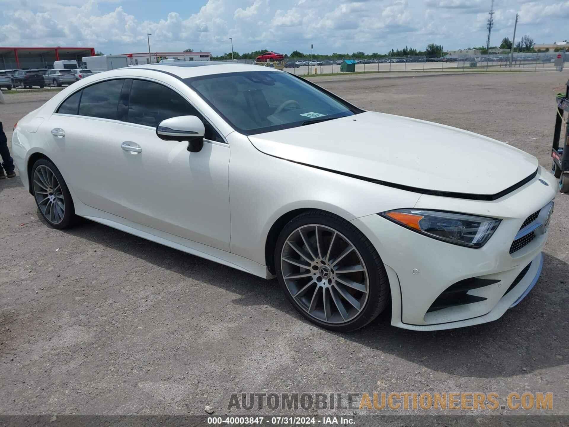 WDD2J5JB3KA037386 MERCEDES-BENZ CLS 450 2019