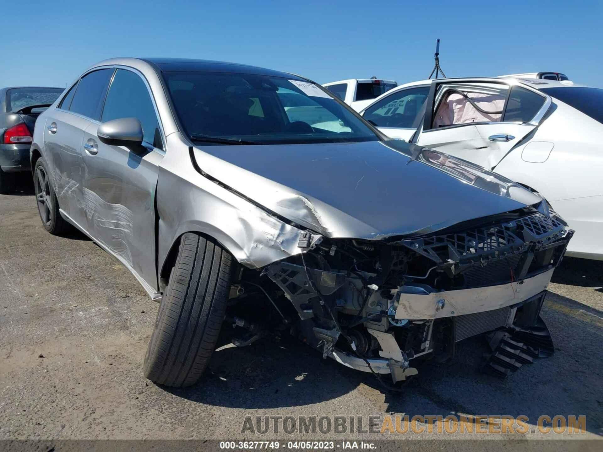 WDD3G4EB2KW021853 MERCEDES-BENZ A-CLASS 2019