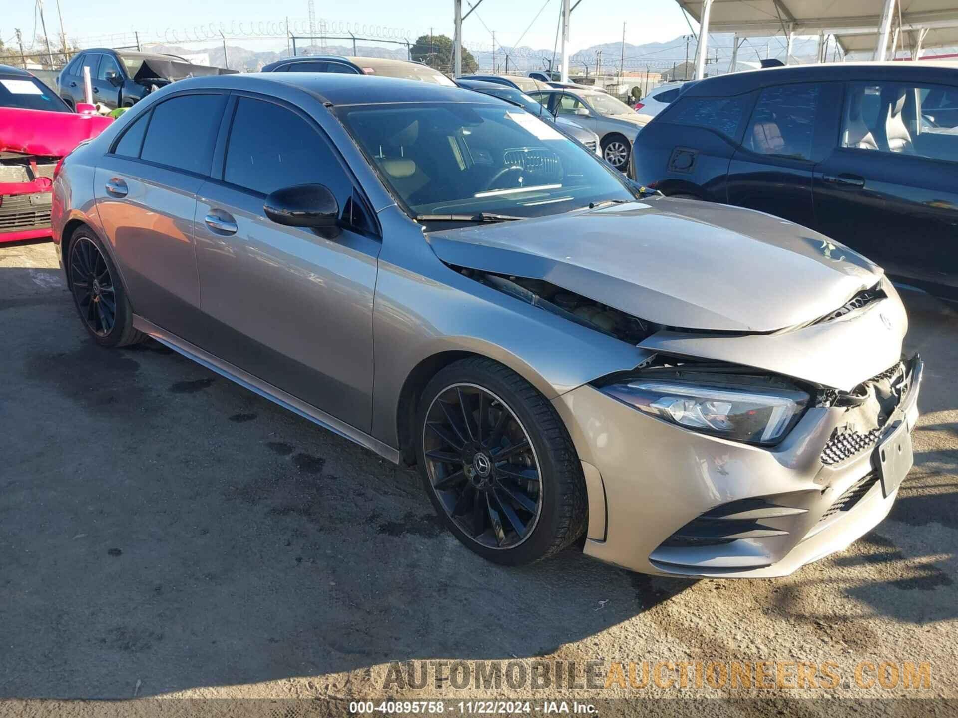 WDD3G4EB6KW017143 MERCEDES-BENZ A 2019