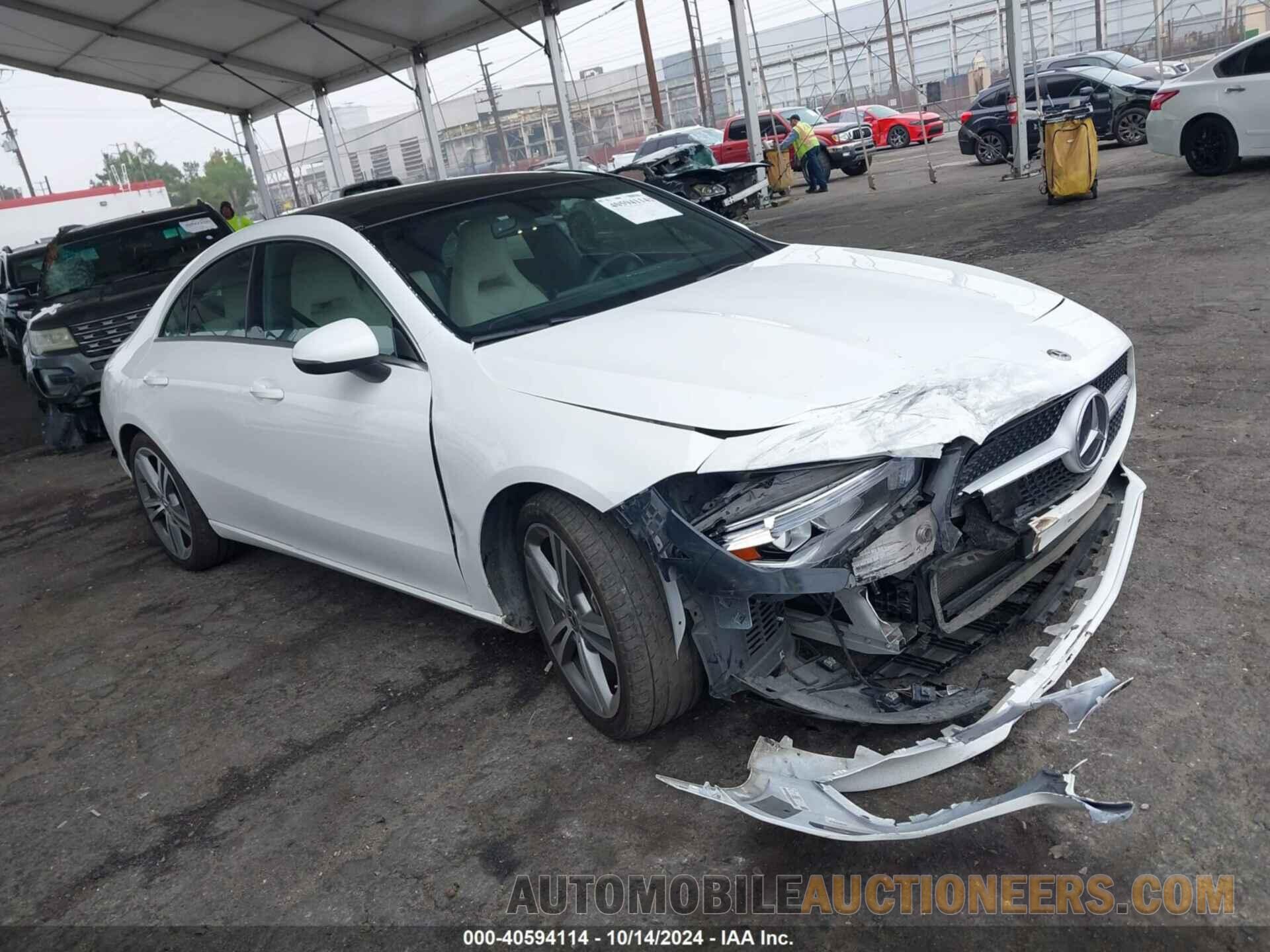 WDD5J4GB1LN037878 MERCEDES-BENZ CLA 2020