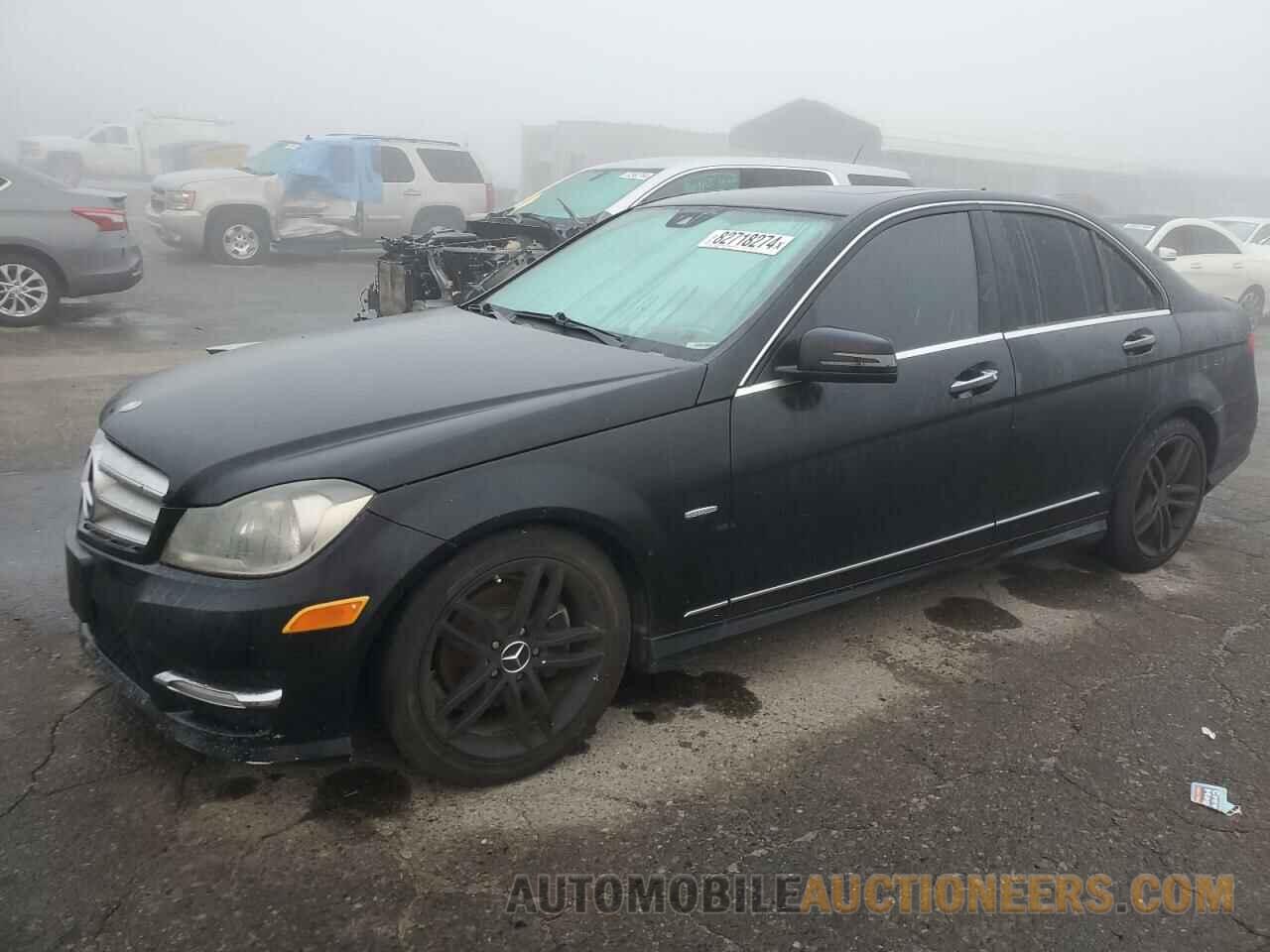 WDDGF4HB0CR219301 MERCEDES-BENZ C-CLASS 2012