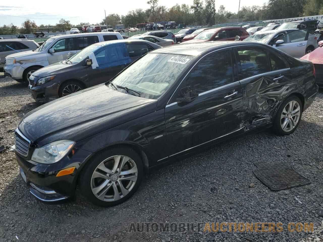 WDDGF4HB0CR221839 MERCEDES-BENZ C-CLASS 2012