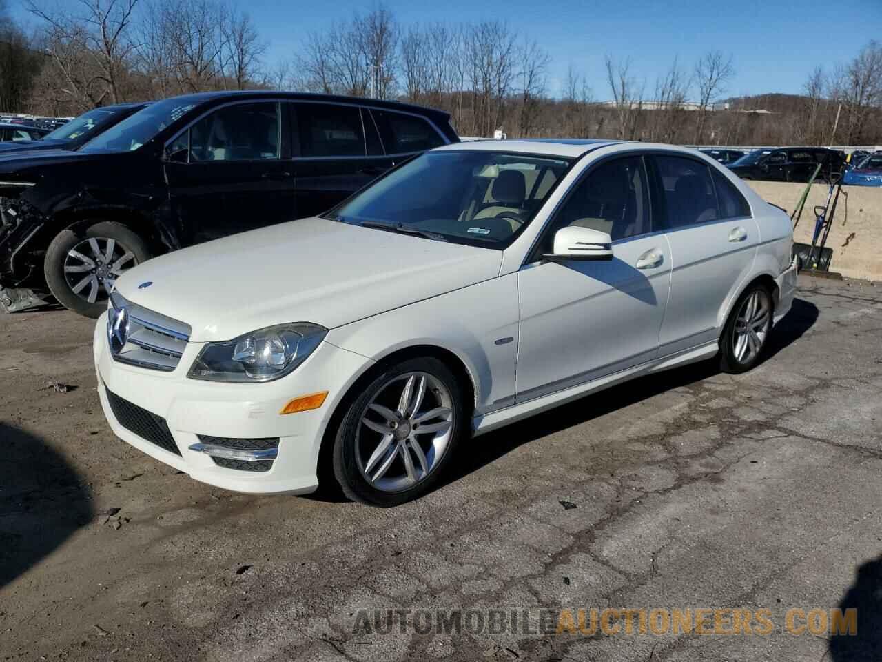 WDDGF4HB0CR231769 MERCEDES-BENZ C-CLASS 2012