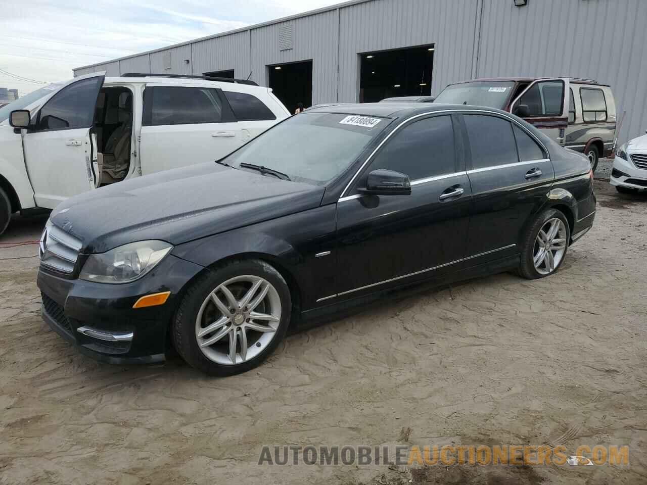 WDDGF4HB0CR232422 MERCEDES-BENZ C-CLASS 2012