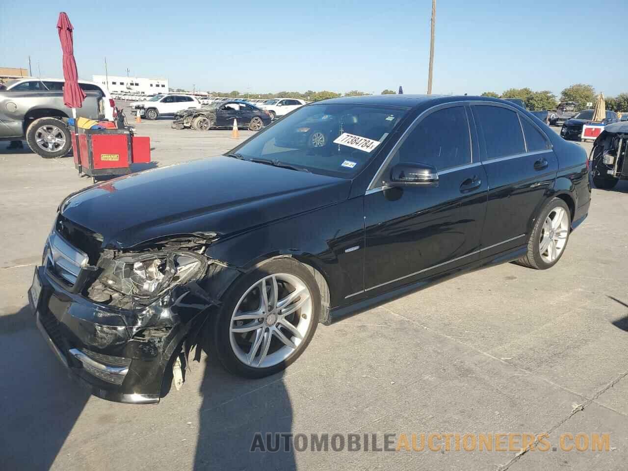 WDDGF4HB0CR233117 MERCEDES-BENZ C-CLASS 2012