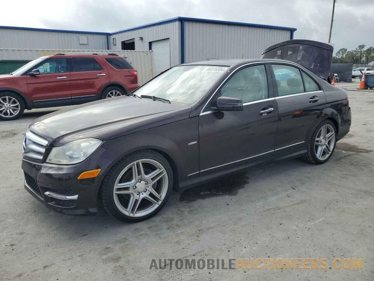 WDDGF4HB0CR239015 MERCEDES-BENZ C-CLASS 2012