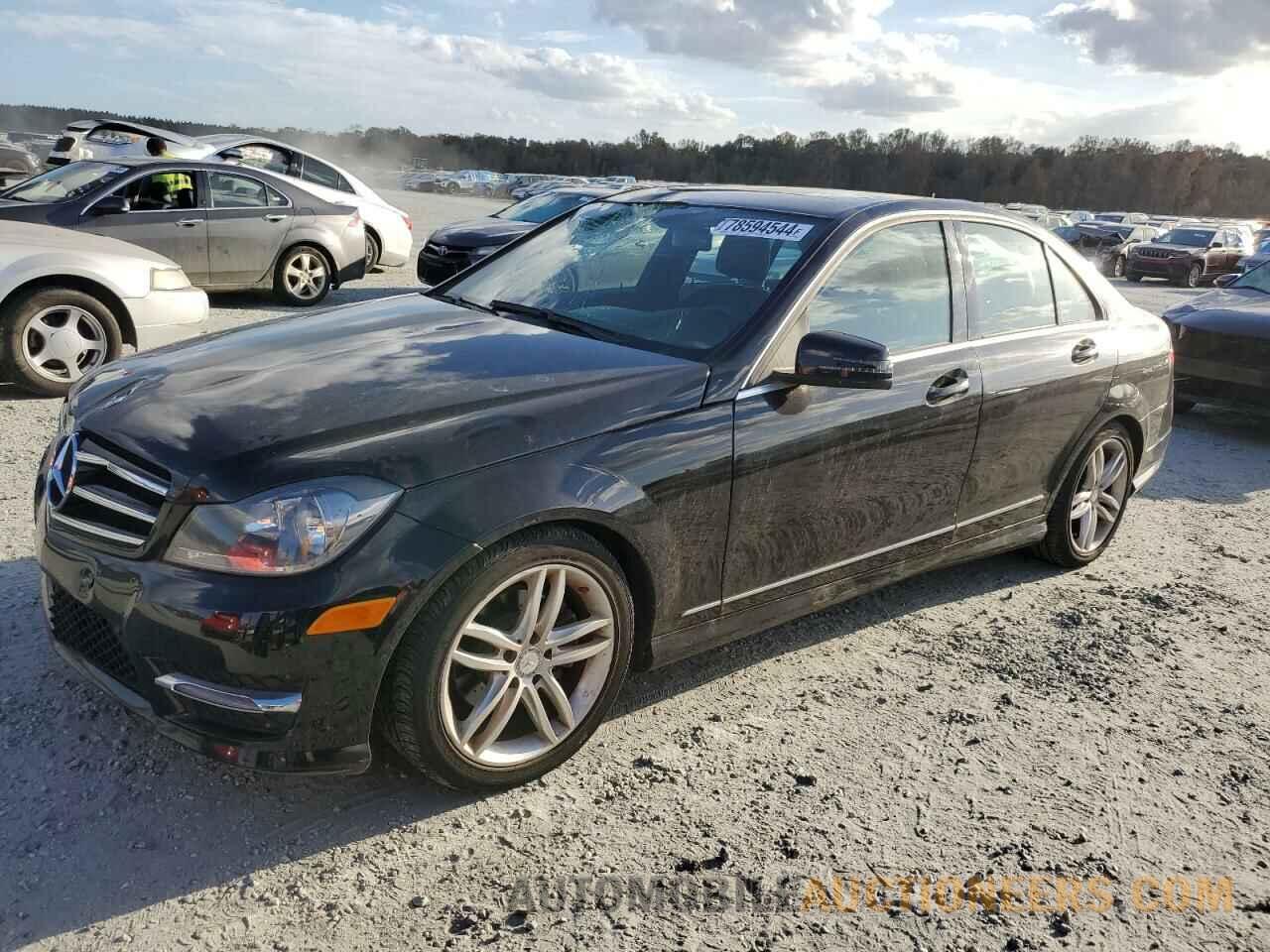 WDDGF4HB0EA941871 MERCEDES-BENZ C-CLASS 2014