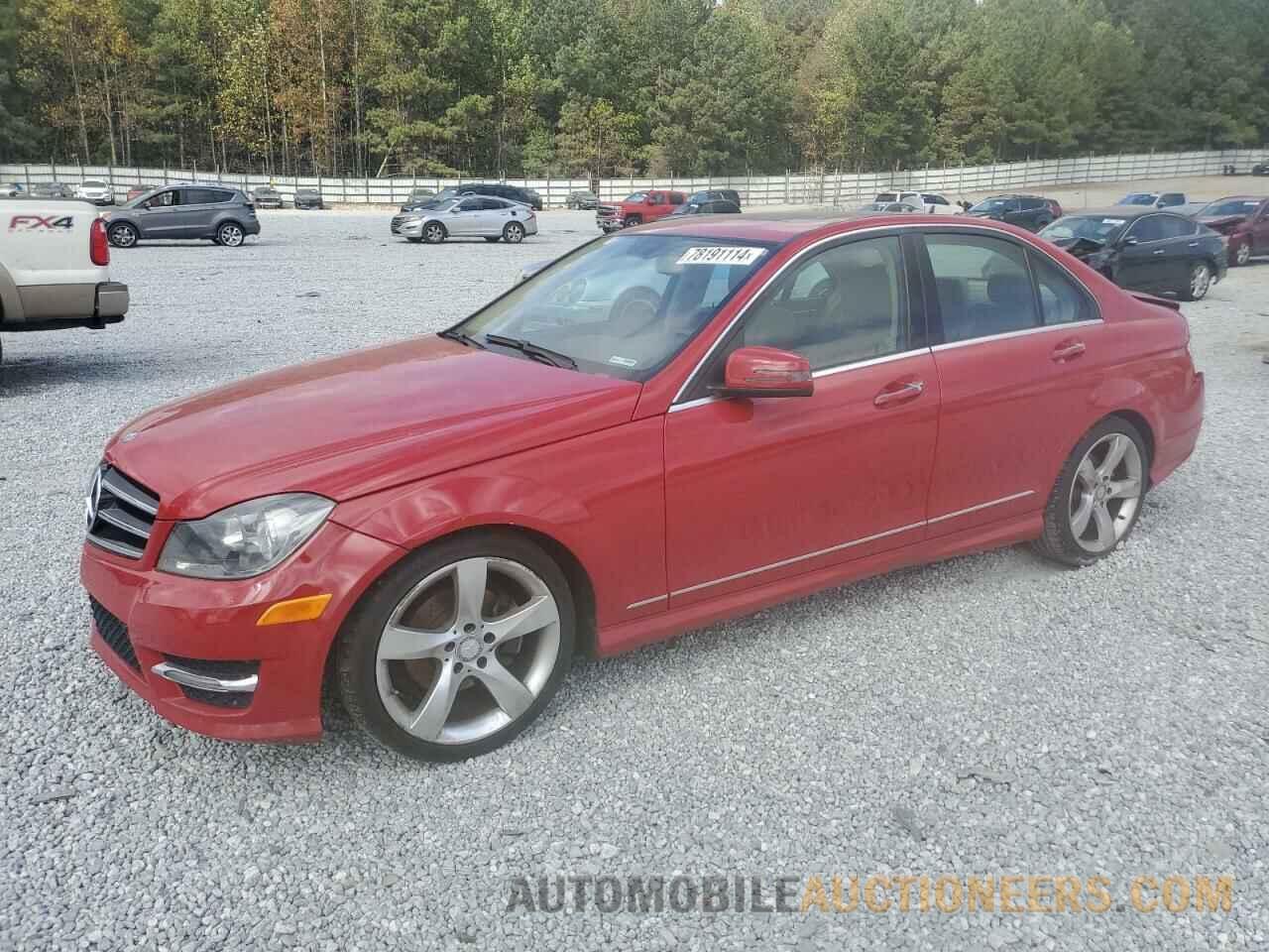 WDDGF4HB0EA967614 MERCEDES-BENZ C-CLASS 2014