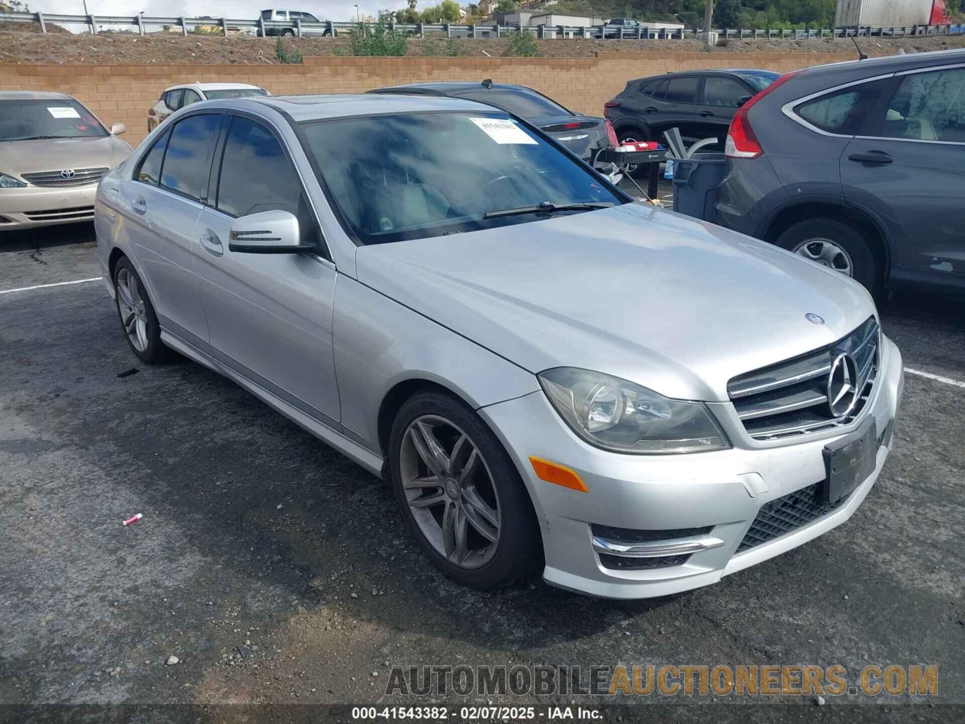 WDDGF4HB0EG192230 MERCEDES-BENZ C 250 2014