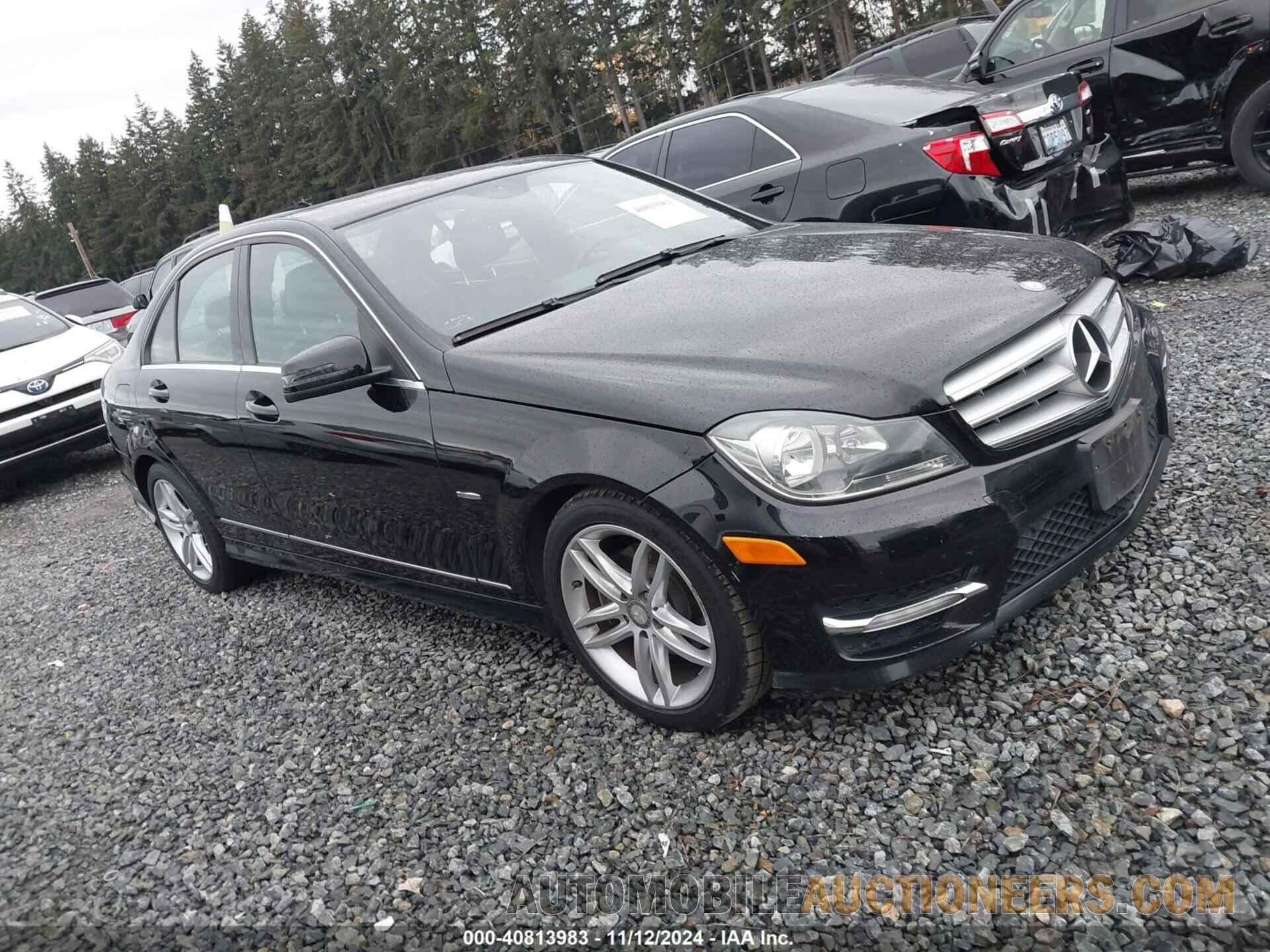 WDDGF4HB1CR207951 MERCEDES-BENZ C 250 2012