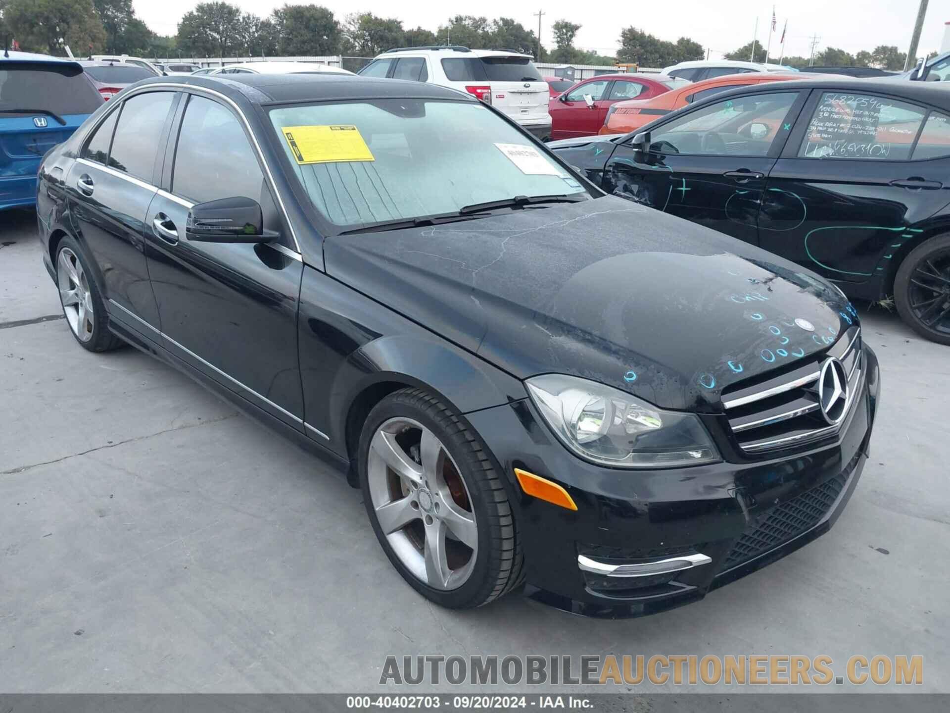 WDDGF4HB1EA966911 MERCEDES-BENZ C 250 2014