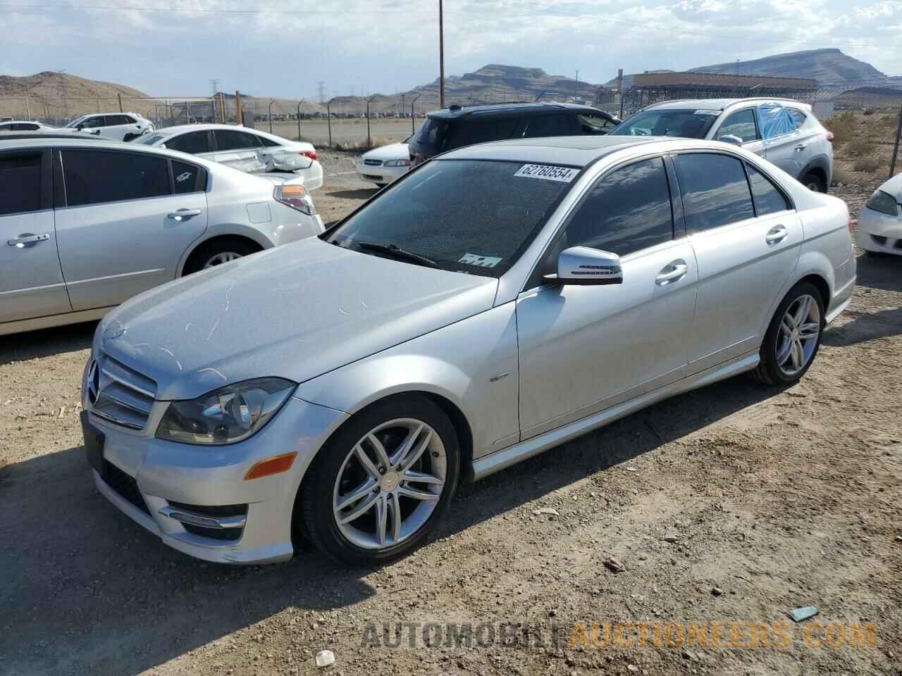 WDDGF4HB2CR210972 MERCEDES-BENZ C-CLASS 2012