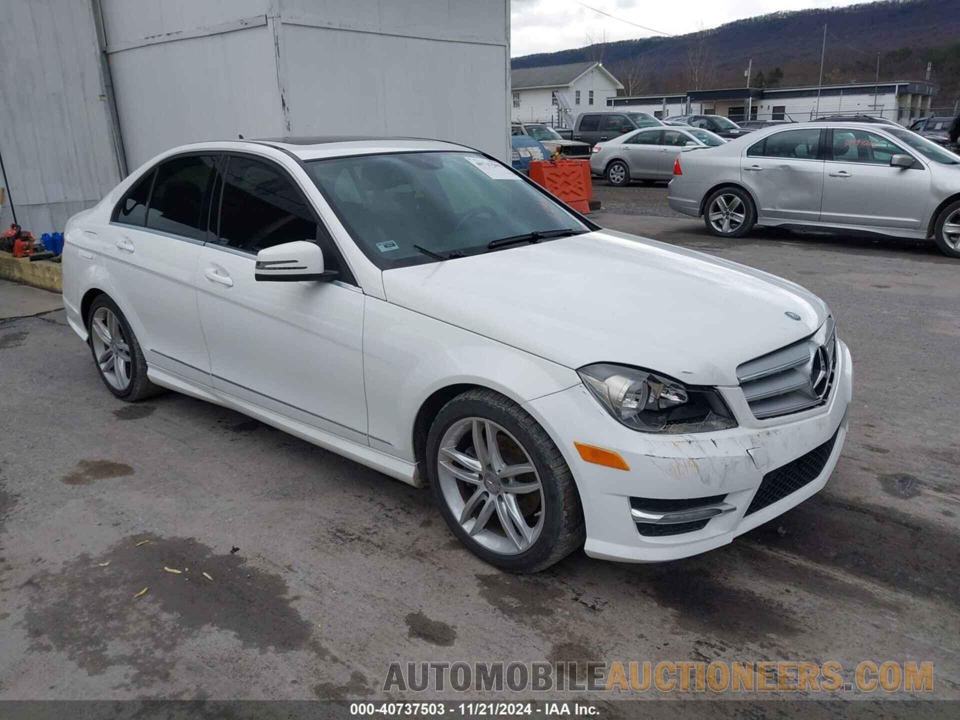 WDDGF4HB2DR246291 MERCEDES-BENZ C 250 2013