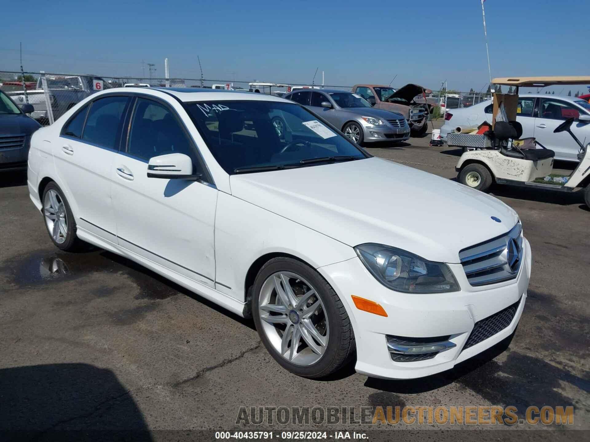 WDDGF4HB2DR255184 MERCEDES-BENZ C 250 2013