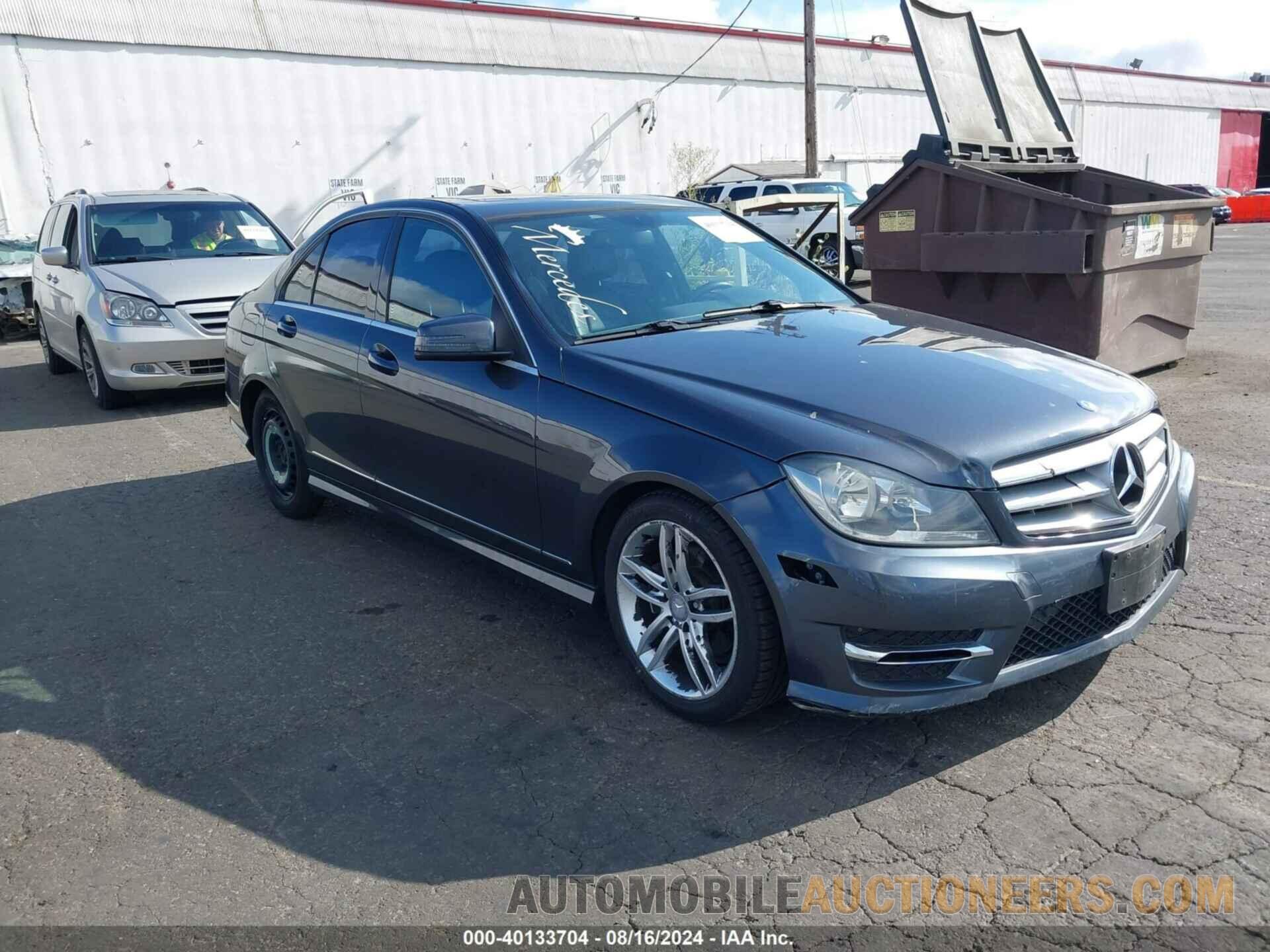 WDDGF4HB2DR293546 MERCEDES-BENZ C 250 2013