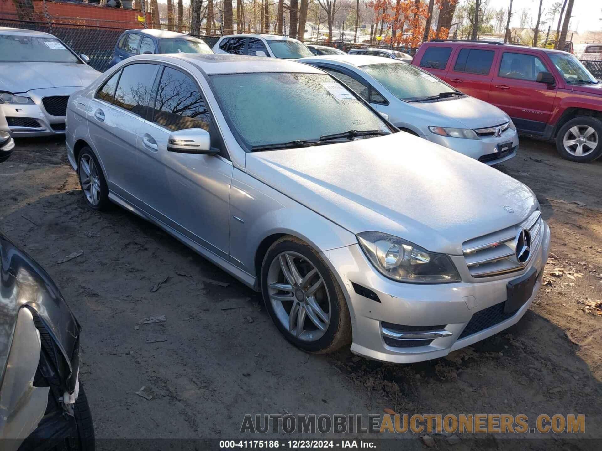 WDDGF4HB3CR216361 MERCEDES-BENZ C 250 2012