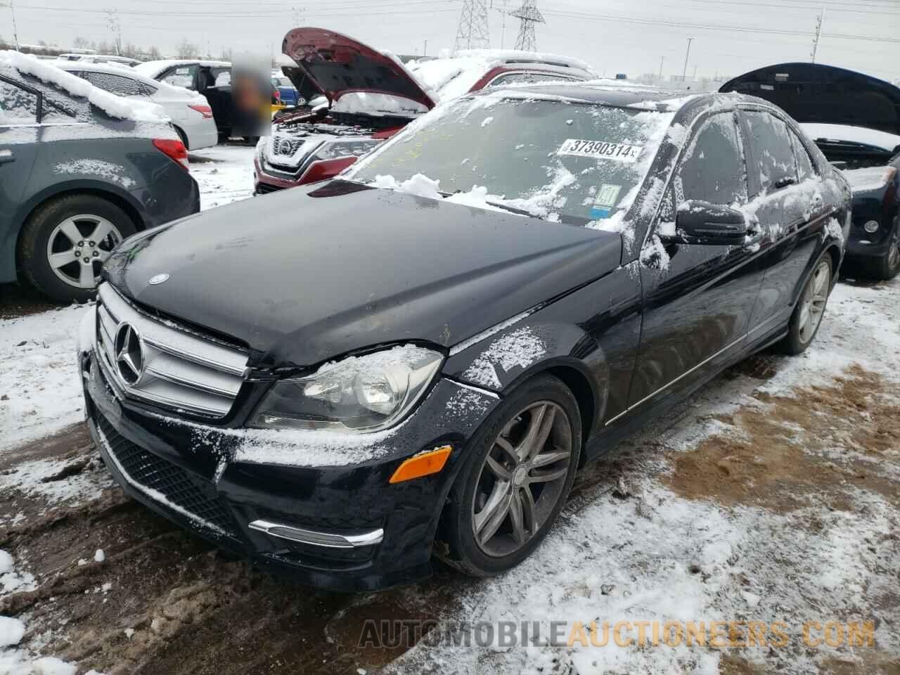 WDDGF4HB3DA794184 MERCEDES-BENZ C-CLASS 2013