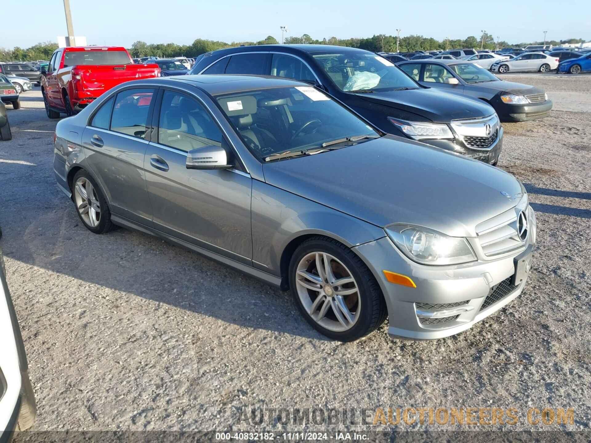 WDDGF4HB3DR272608 MERCEDES-BENZ C 250 2013