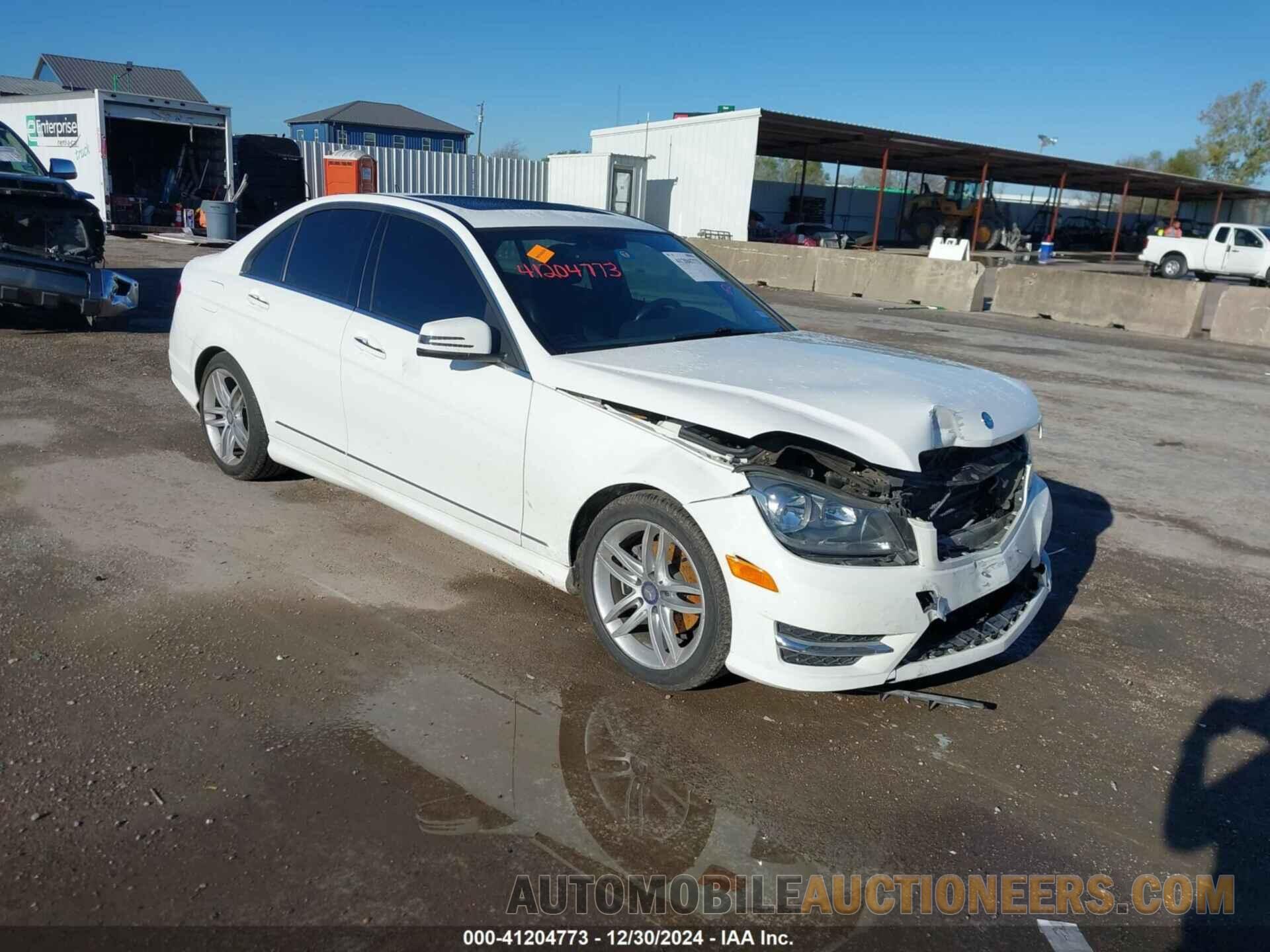 WDDGF4HB3EA966117 MERCEDES-BENZ C 250 2014