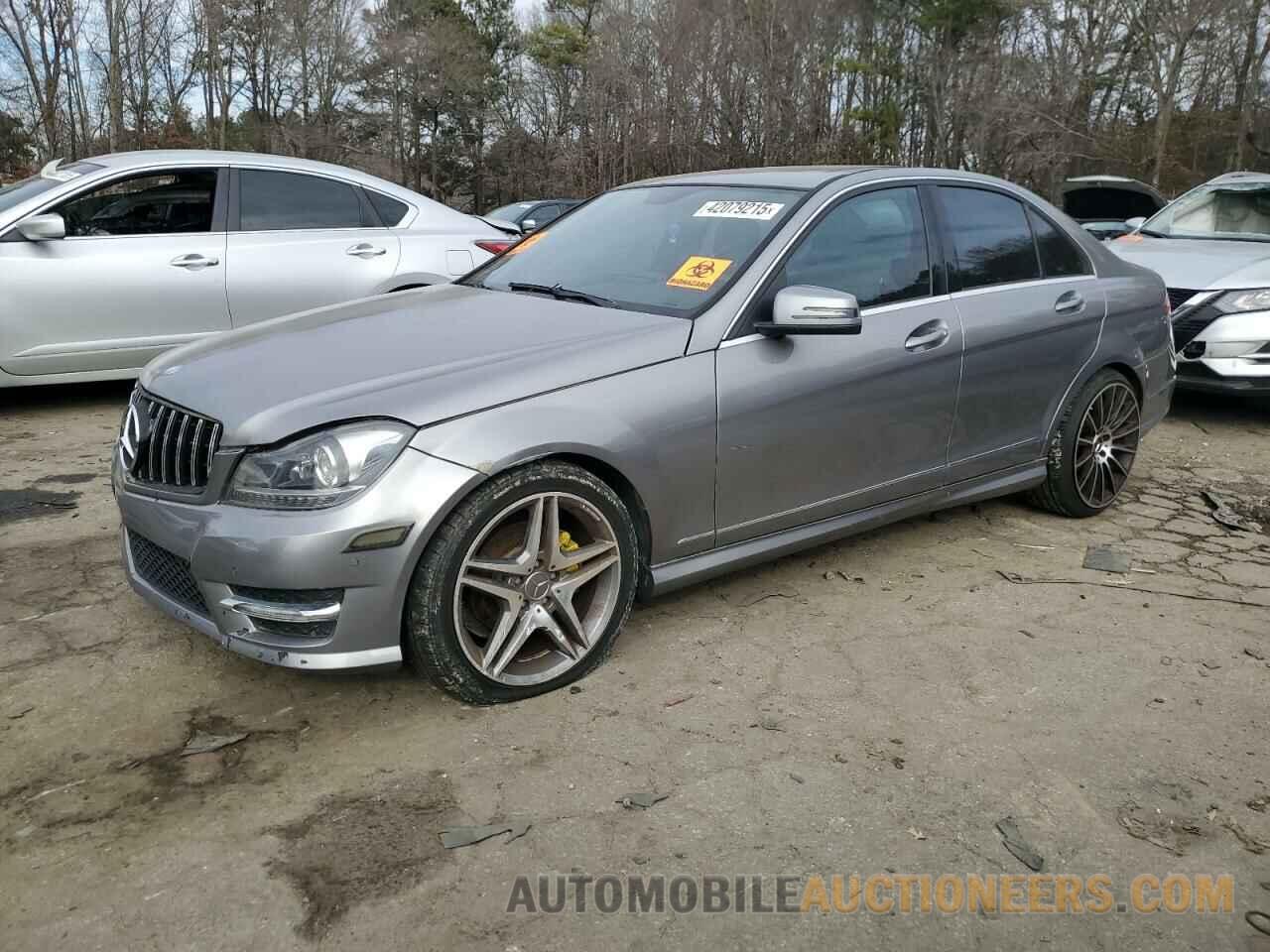 WDDGF4HB4CA632398 MERCEDES-BENZ C-CLASS 2012