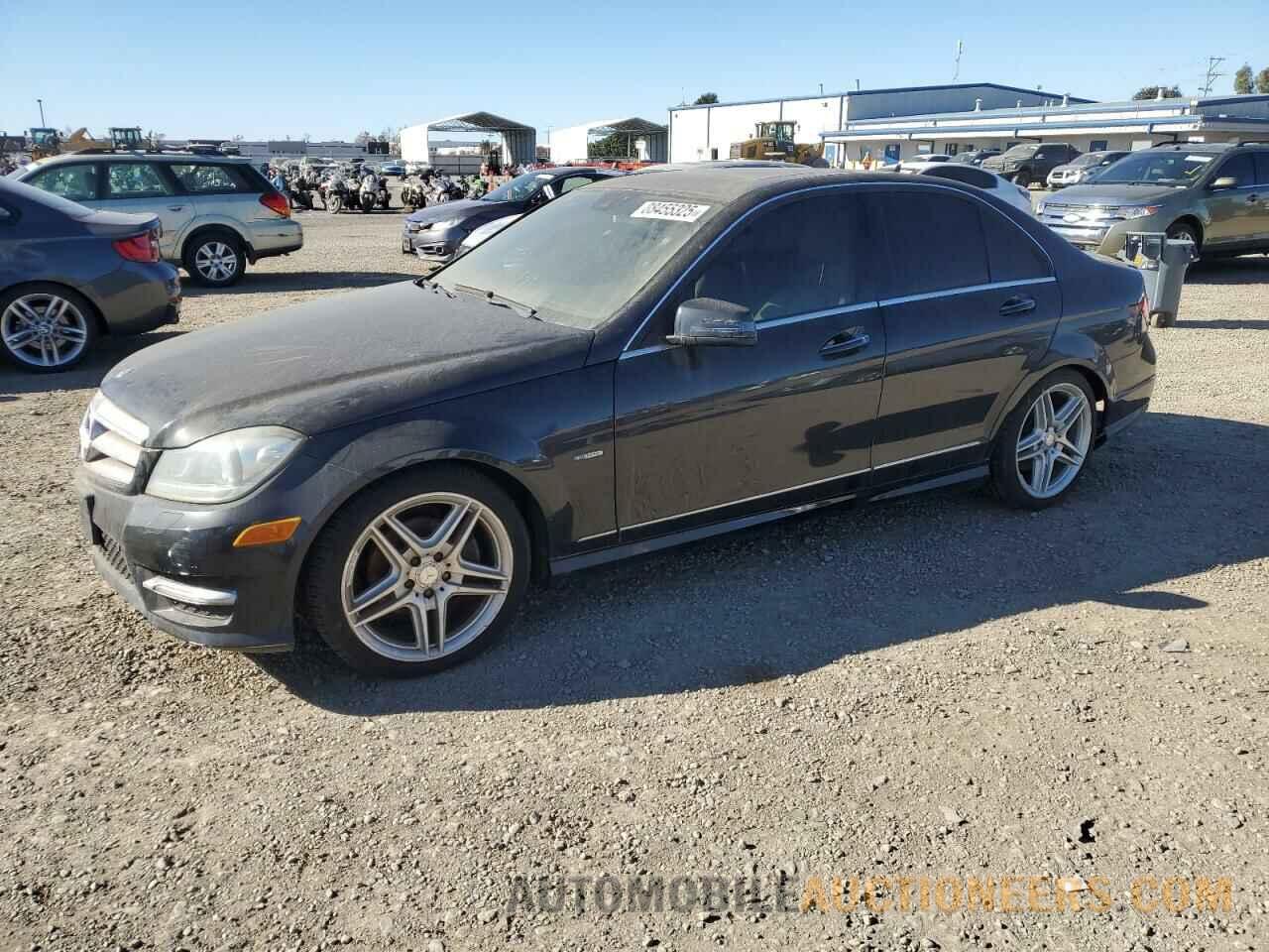 WDDGF4HB4CR219608 MERCEDES-BENZ C-CLASS 2012