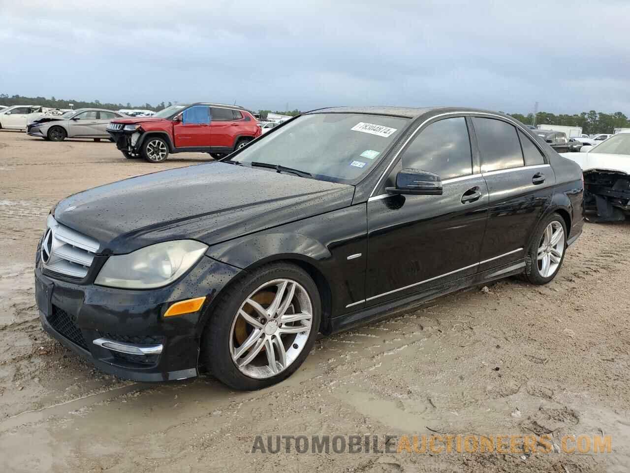 WDDGF4HB4CR222055 MERCEDES-BENZ C-CLASS 2012