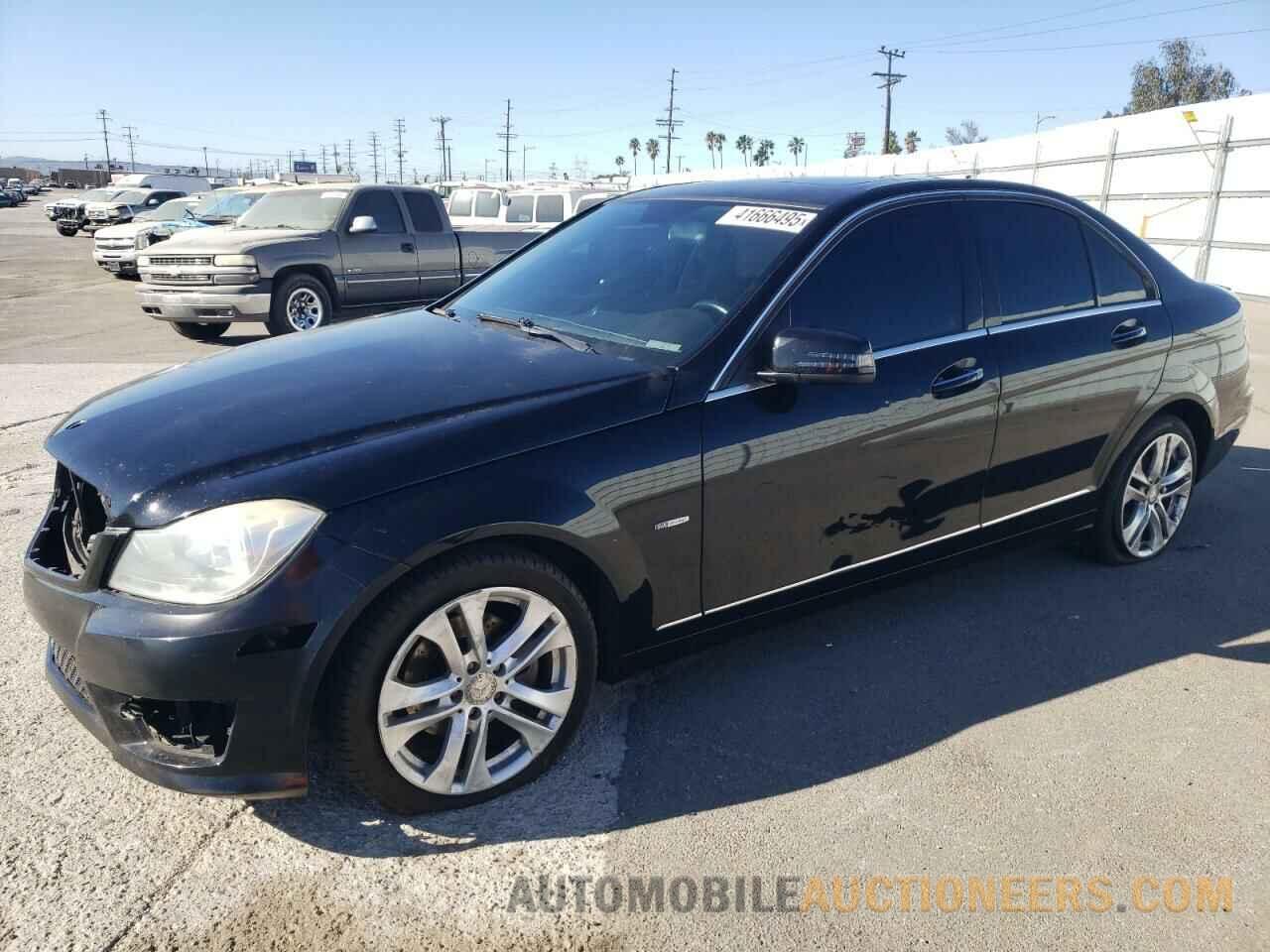 WDDGF4HB4CR232018 MERCEDES-BENZ C-CLASS 2012