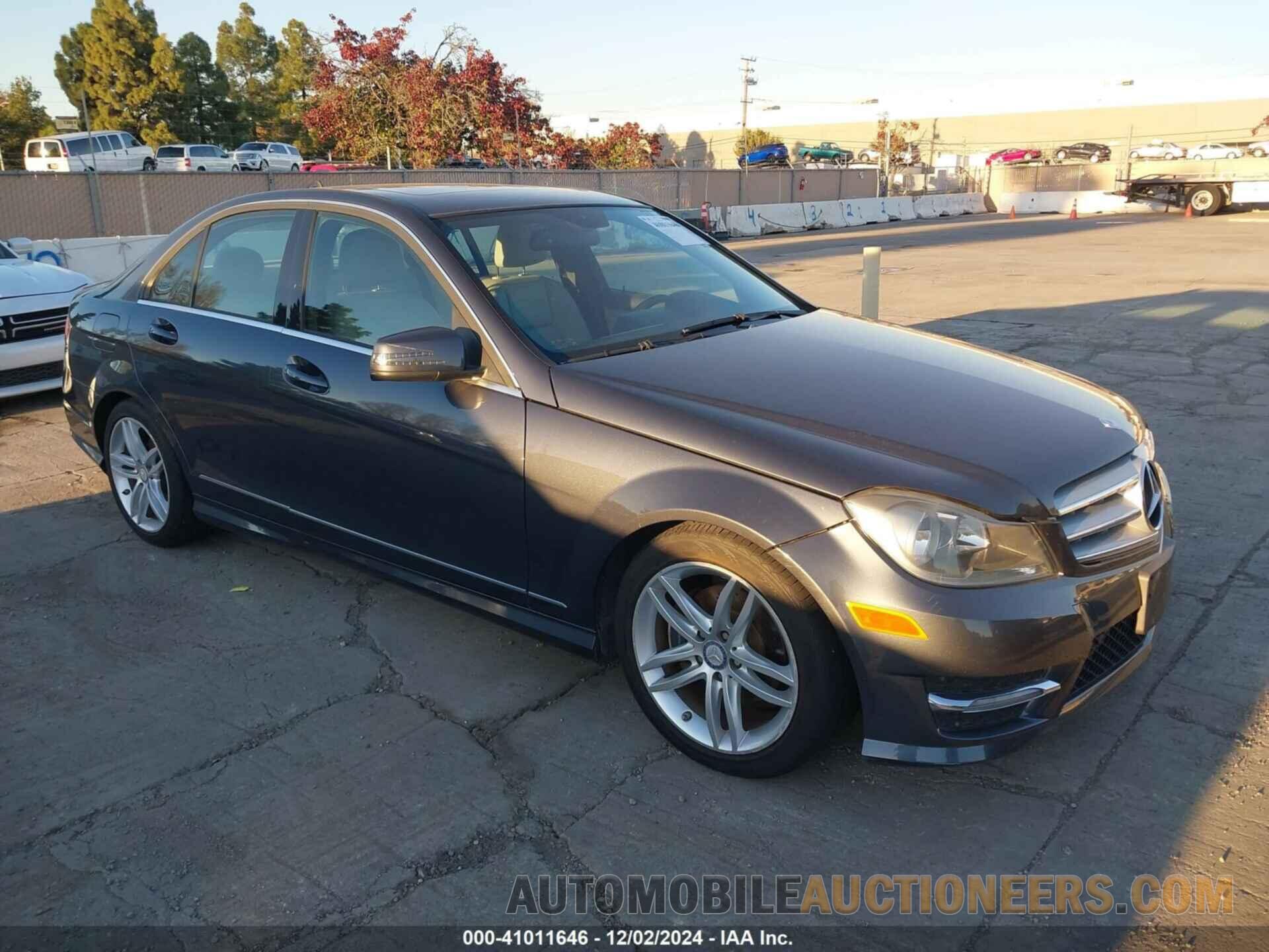 WDDGF4HB4DA750002 MERCEDES-BENZ C 250 2013