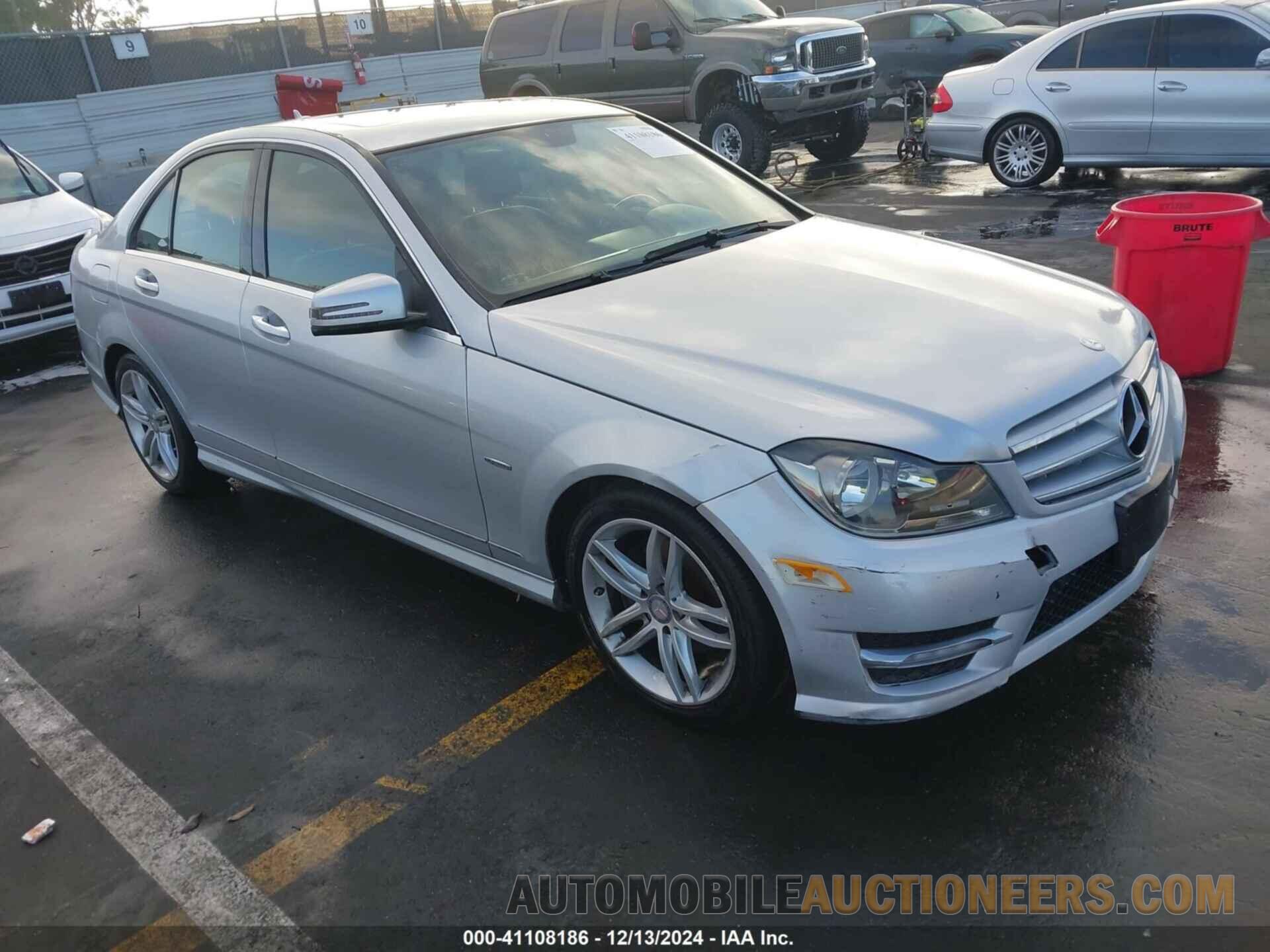 WDDGF4HB5CA611057 MERCEDES-BENZ C 250 2012