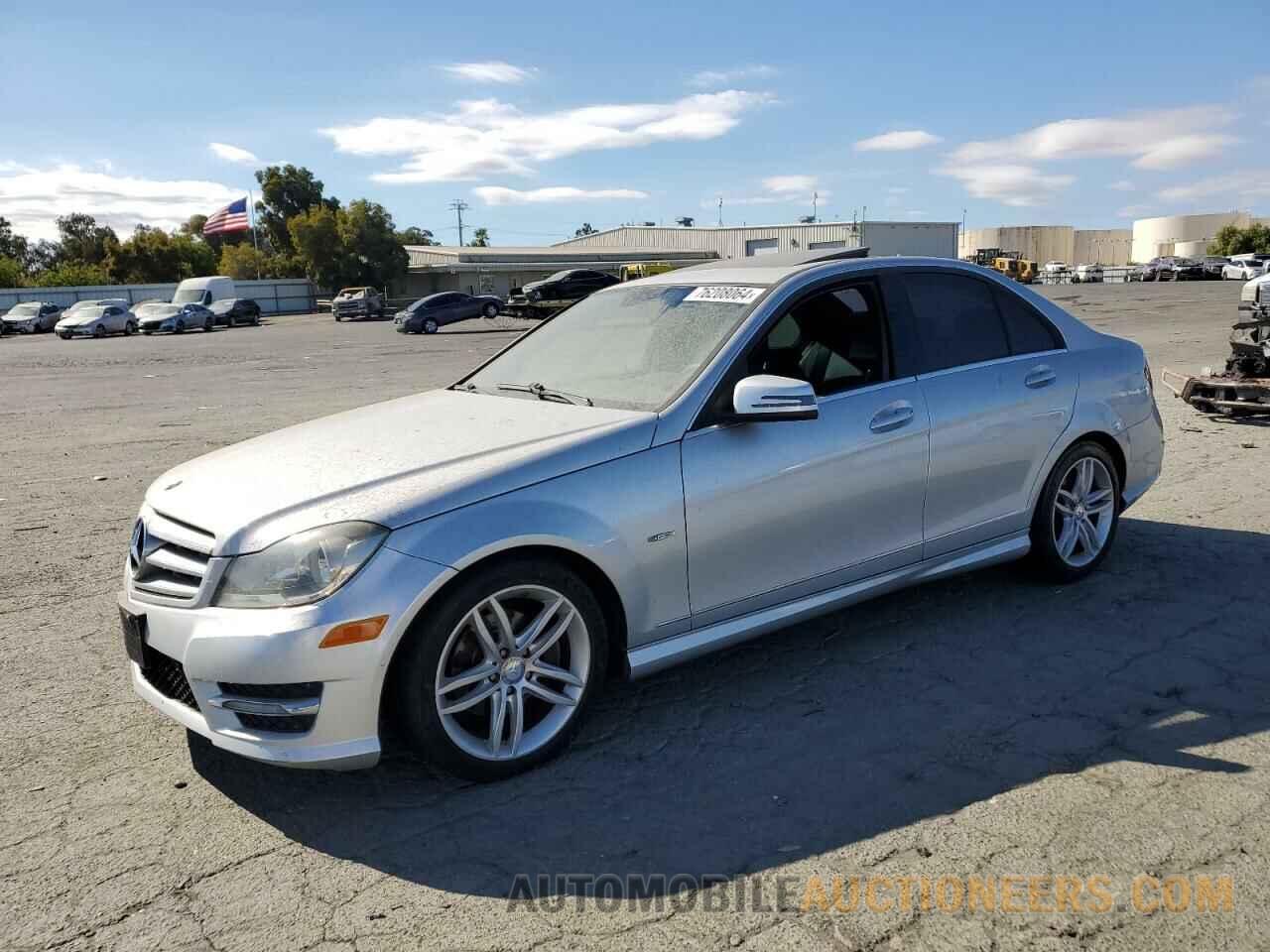 WDDGF4HB5CA622916 MERCEDES-BENZ C-CLASS 2012