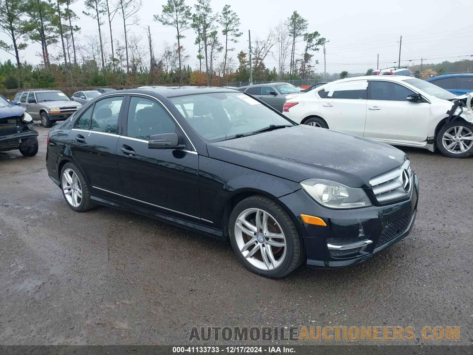 WDDGF4HB5DA862291 MERCEDES-BENZ C 250 2013