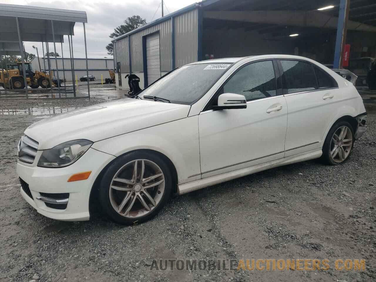 WDDGF4HB5DR244955 MERCEDES-BENZ C-CLASS 2013