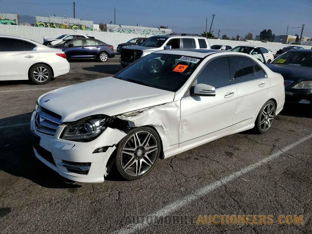 WDDGF4HB5DR270682 MERCEDES-BENZ C-CLASS 2013