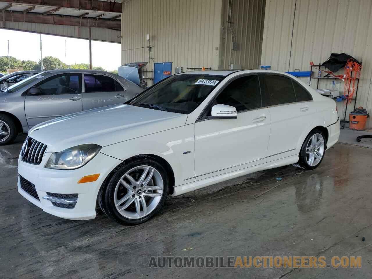 WDDGF4HB6CR237043 MERCEDES-BENZ C-CLASS 2012