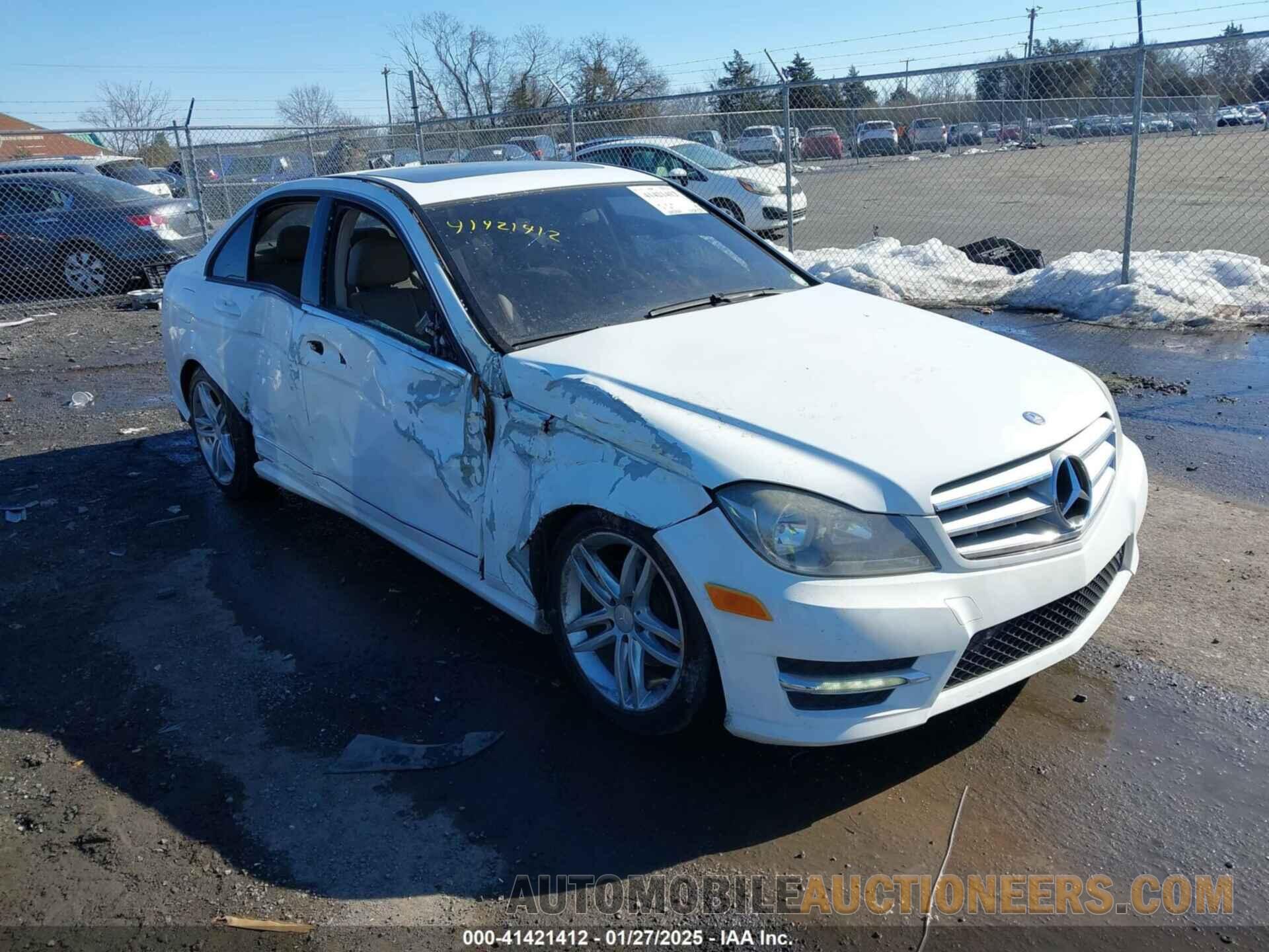 WDDGF4HB6DR263689 MERCEDES-BENZ C 250 2013