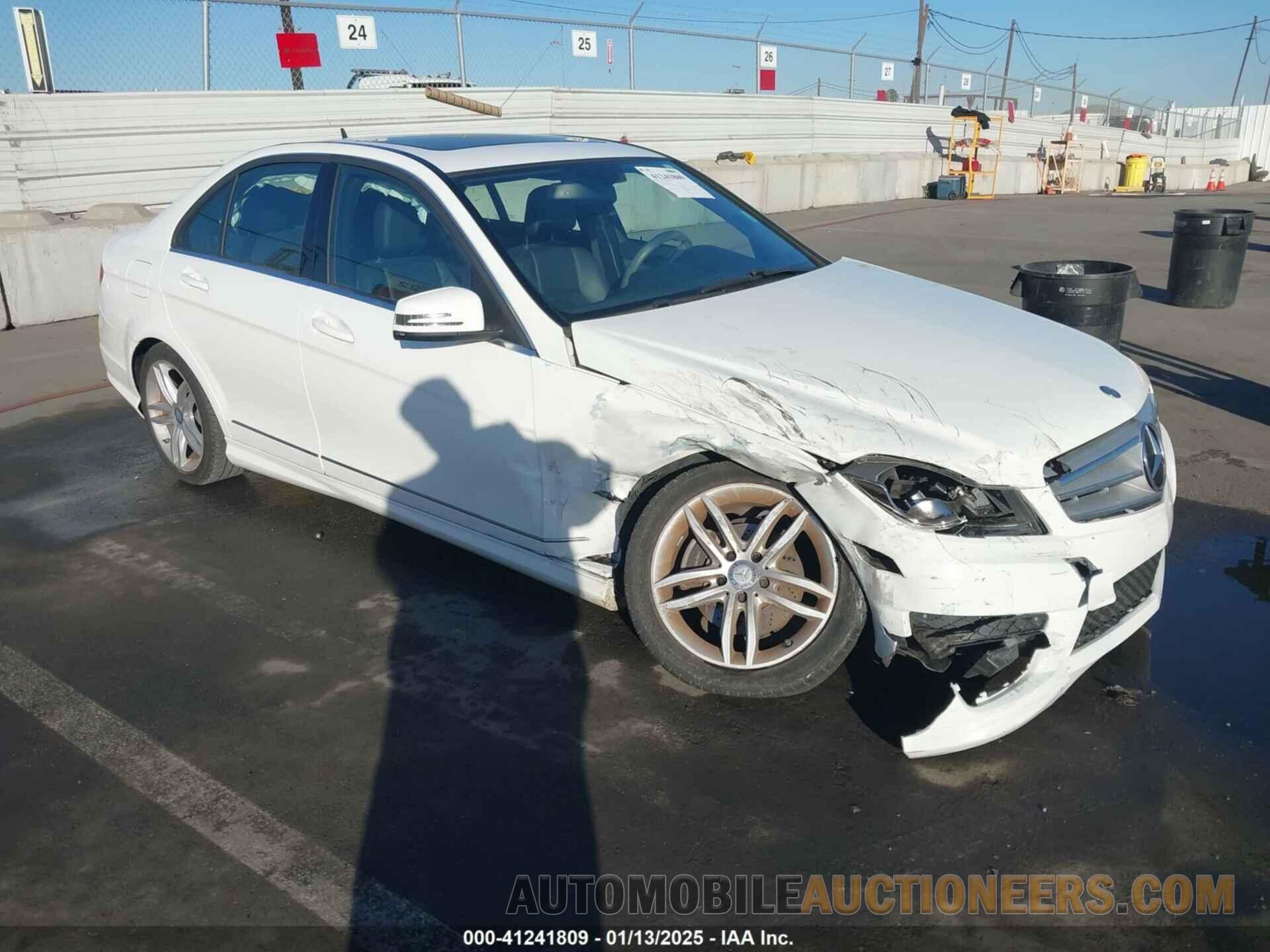 WDDGF4HB6DR298894 MERCEDES-BENZ C 250 2013