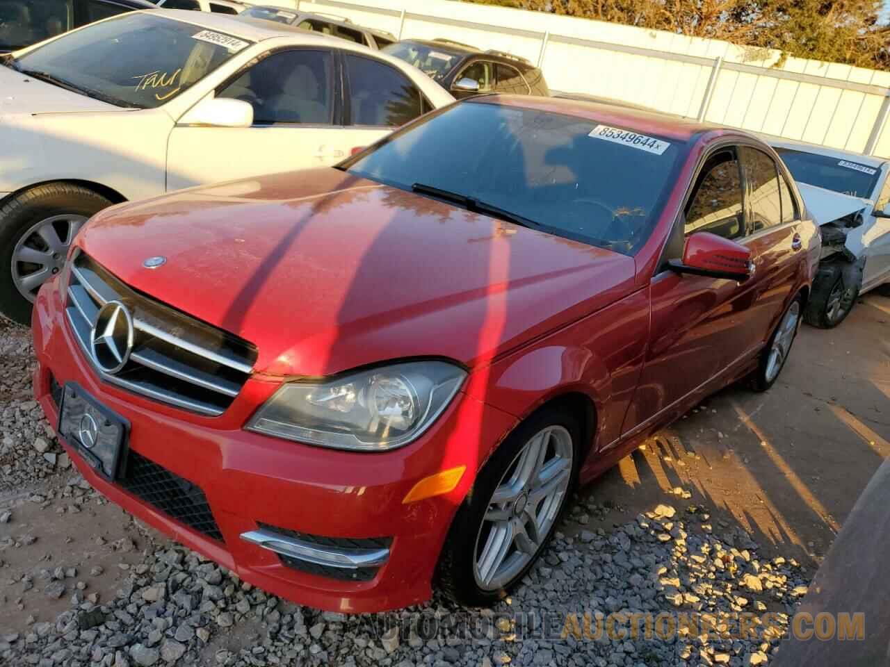 WDDGF4HB6EG239941 MERCEDES-BENZ C-CLASS 2014