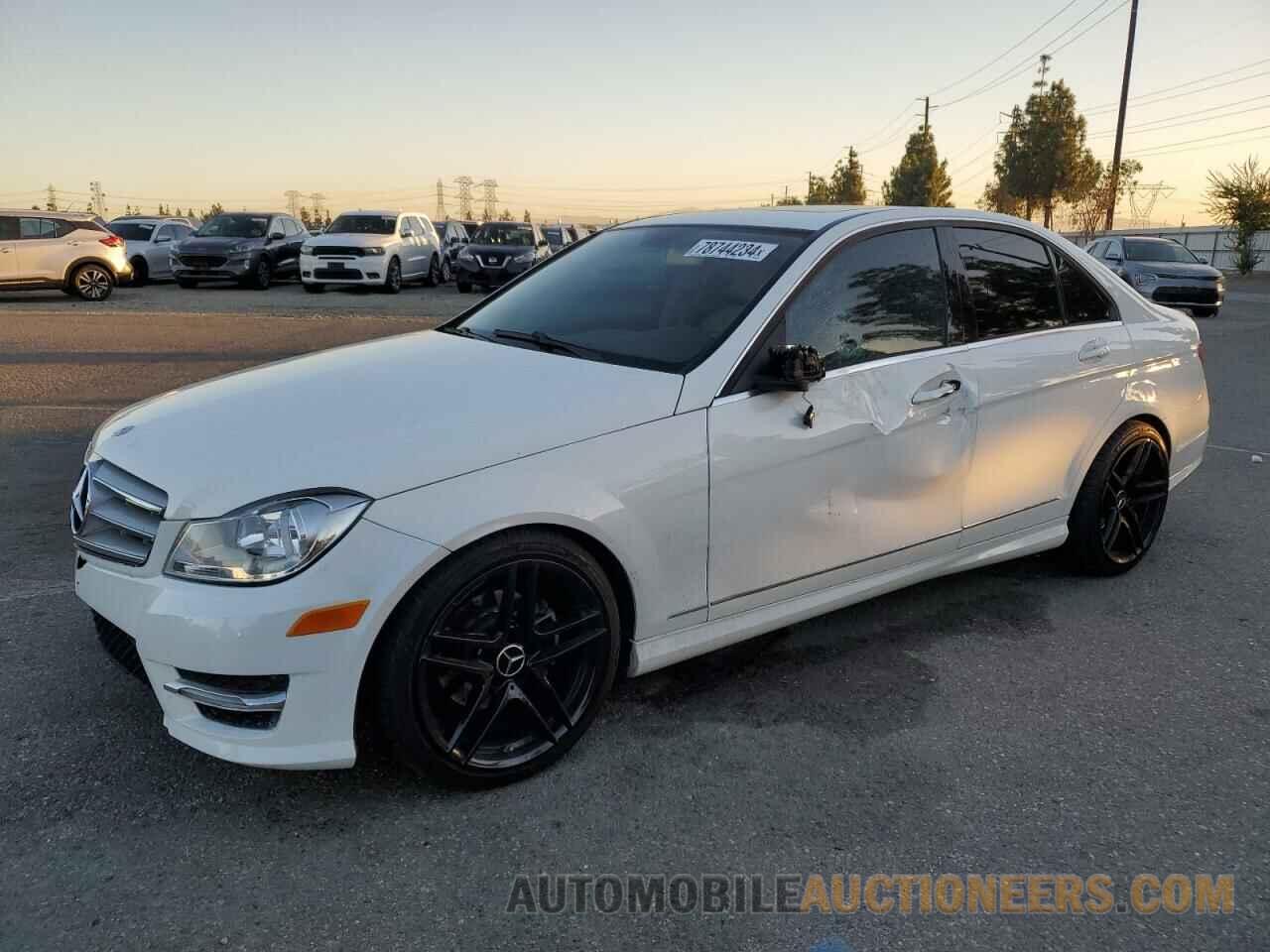 WDDGF4HB6ER309961 MERCEDES-BENZ C-CLASS 2014