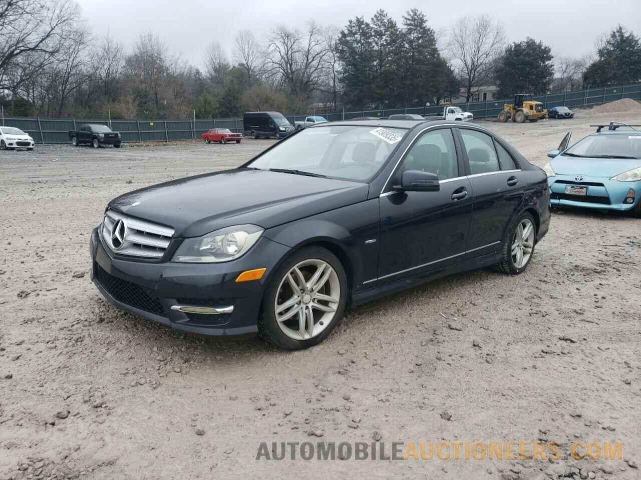 WDDGF4HB7CA628247 MERCEDES-BENZ C-CLASS 2012