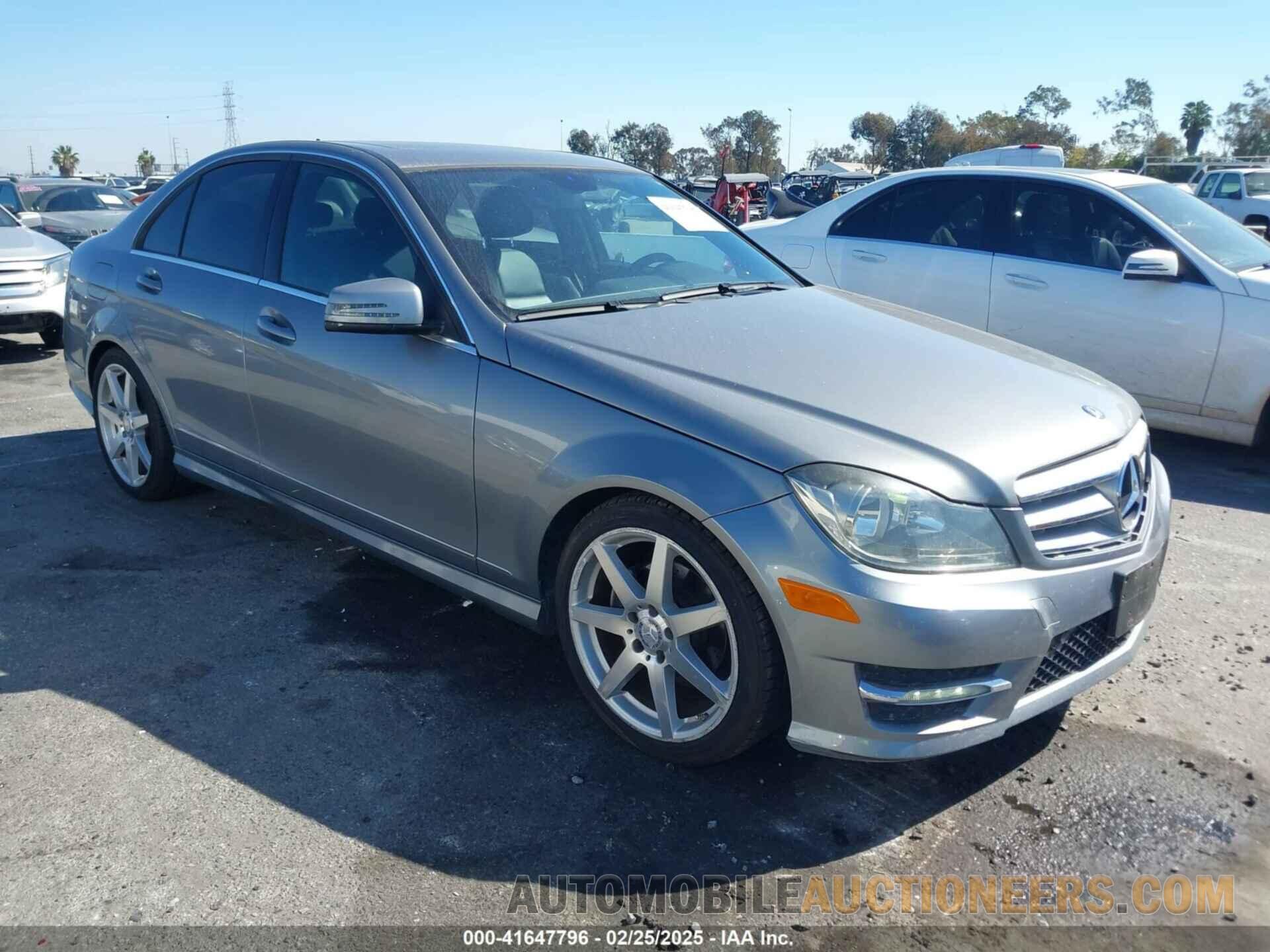 WDDGF4HB7DA758529 MERCEDES-BENZ C 250 2013