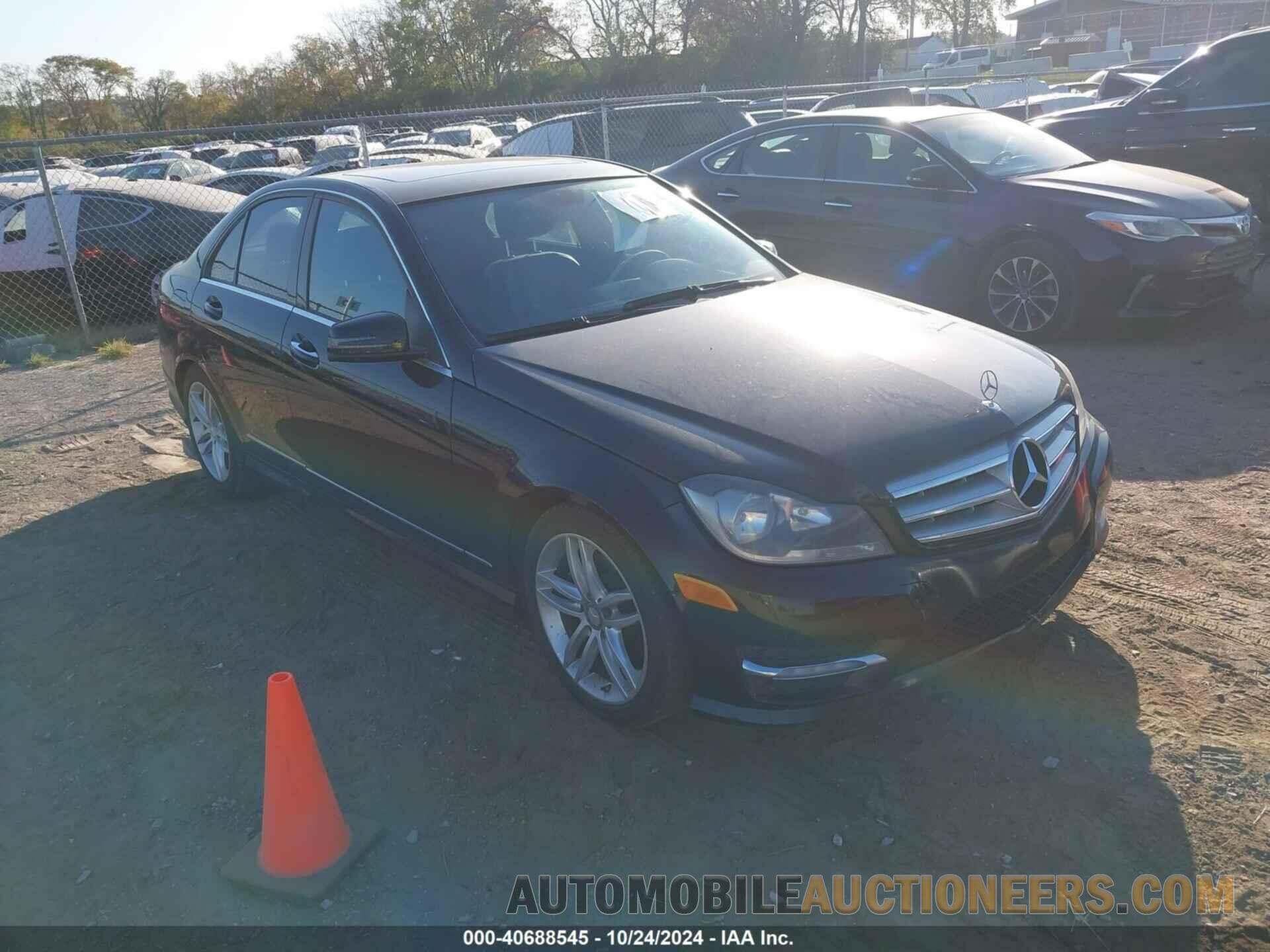 WDDGF4HB7DR257223 MERCEDES-BENZ C 250 2013