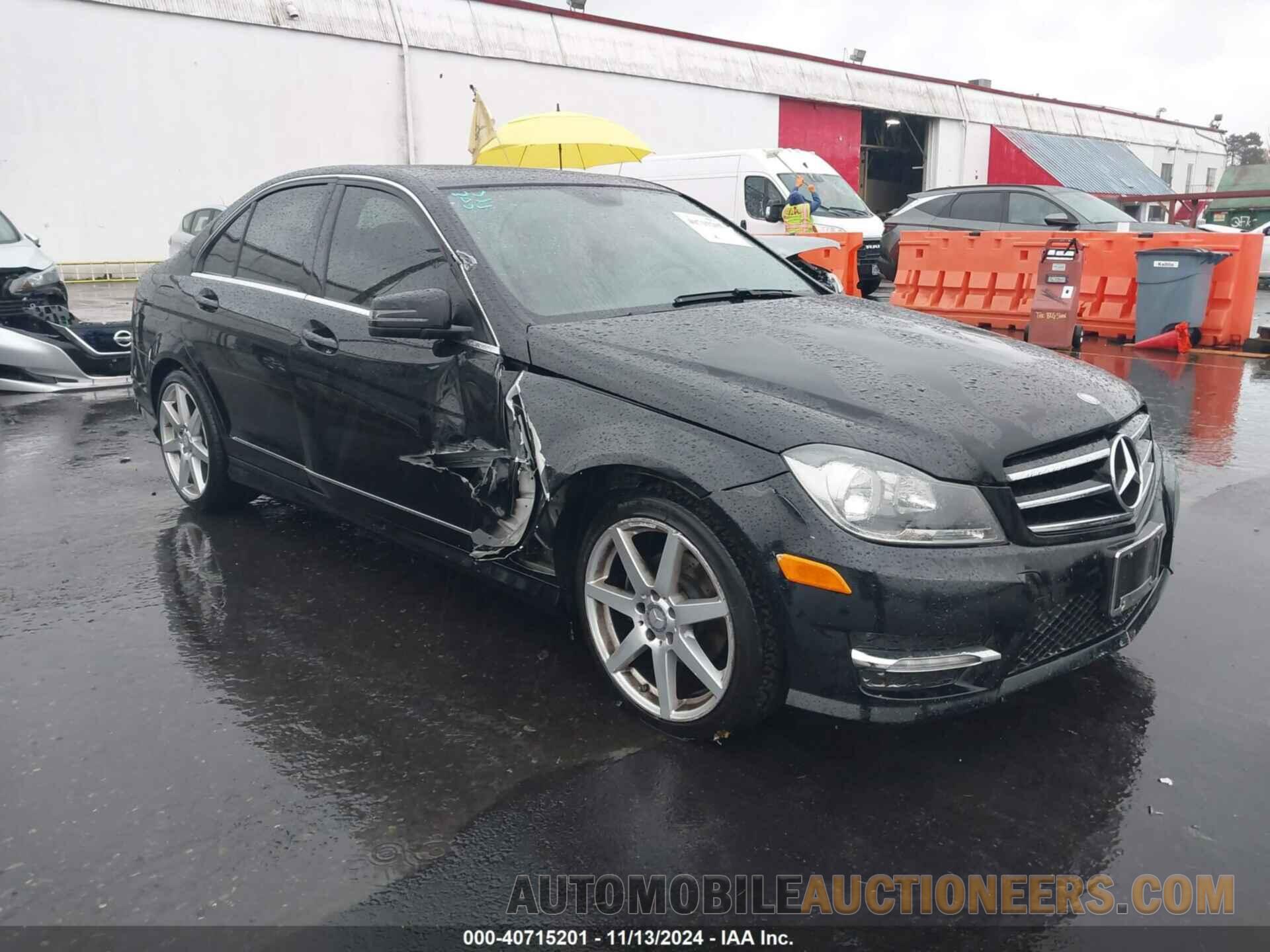 WDDGF4HB7EA956173 MERCEDES-BENZ C 250 2014