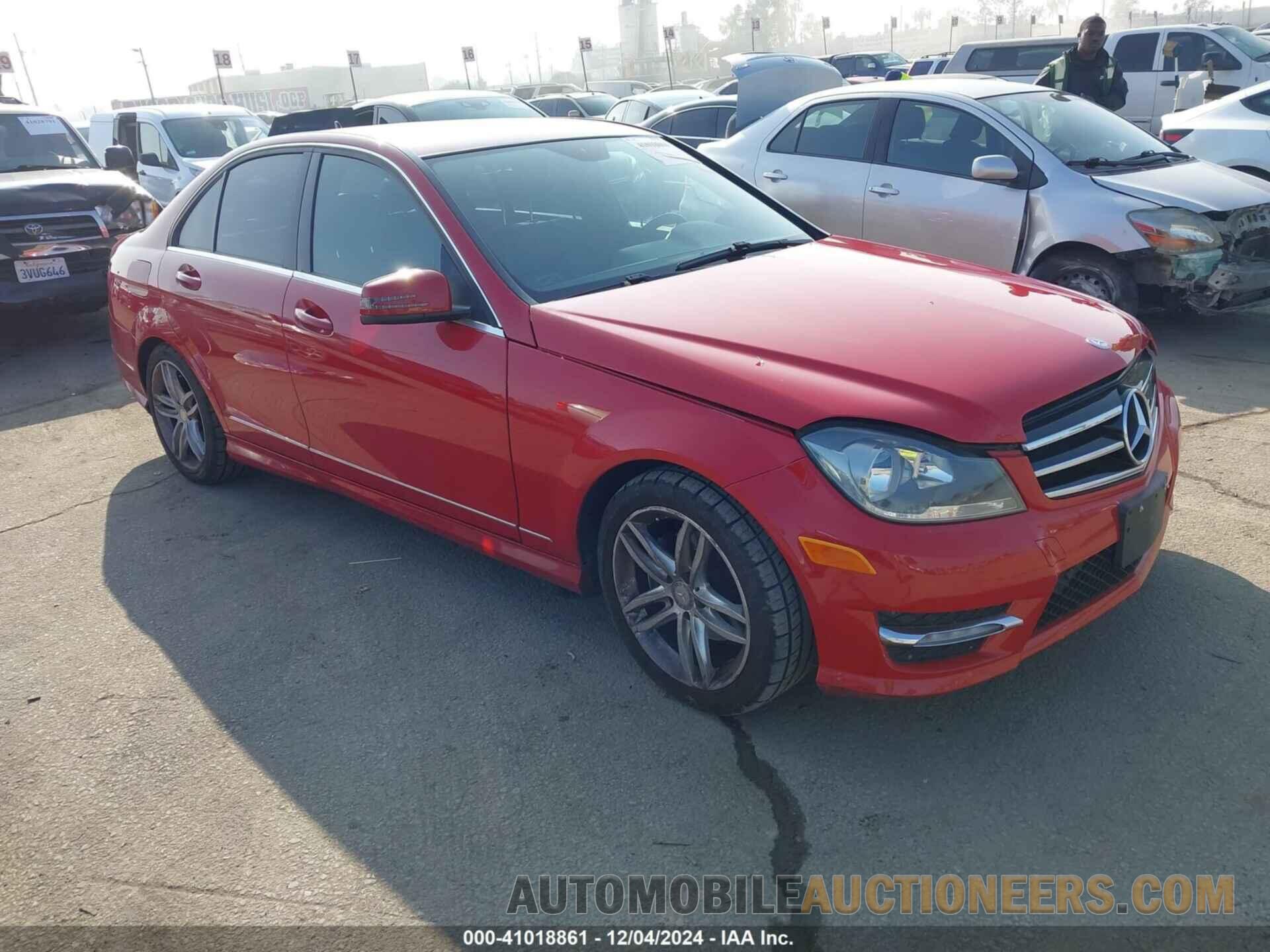 WDDGF4HB7EA960224 MERCEDES-BENZ C 250 2014