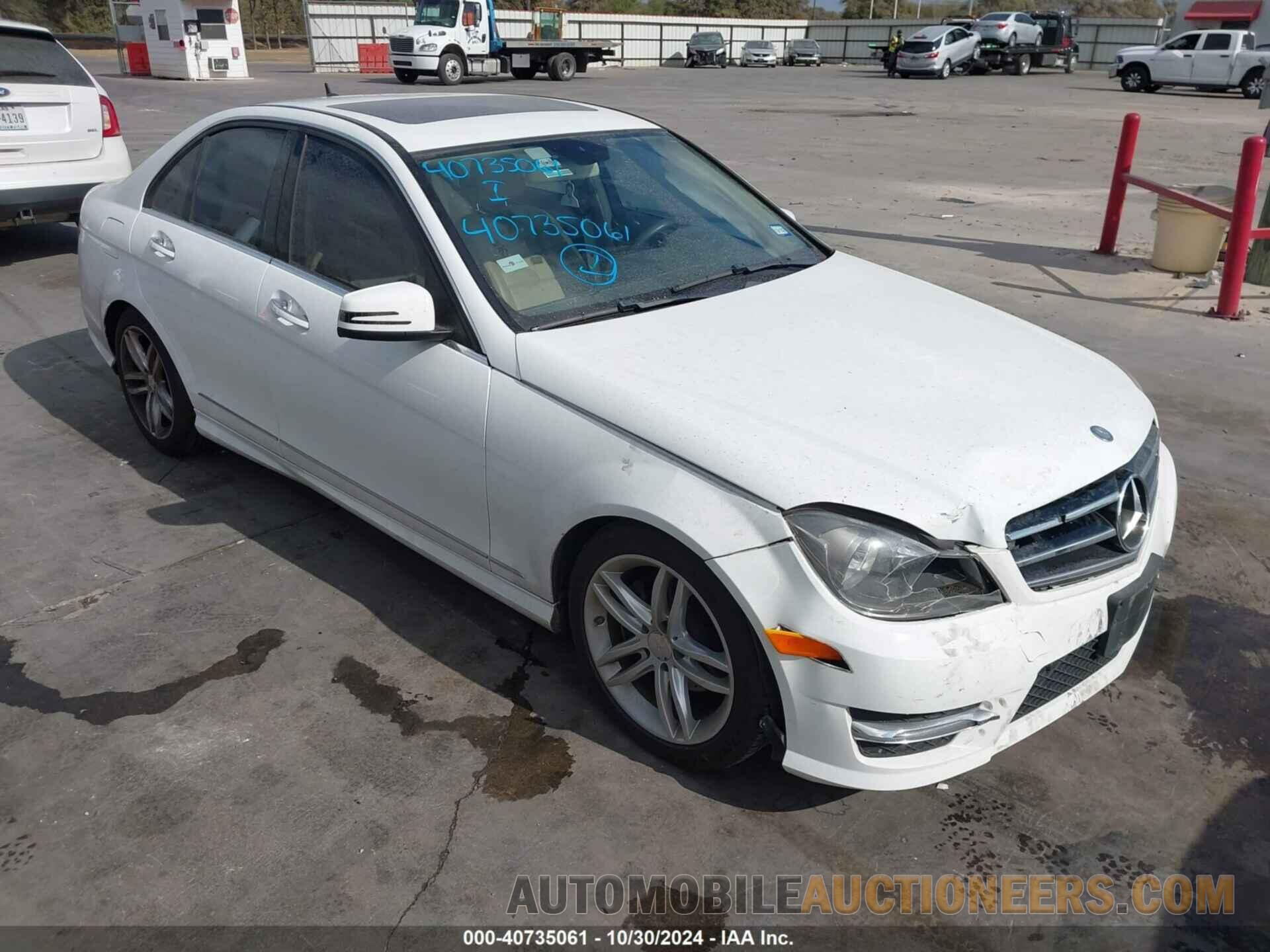 WDDGF4HB7ER309435 MERCEDES-BENZ C 250 2014