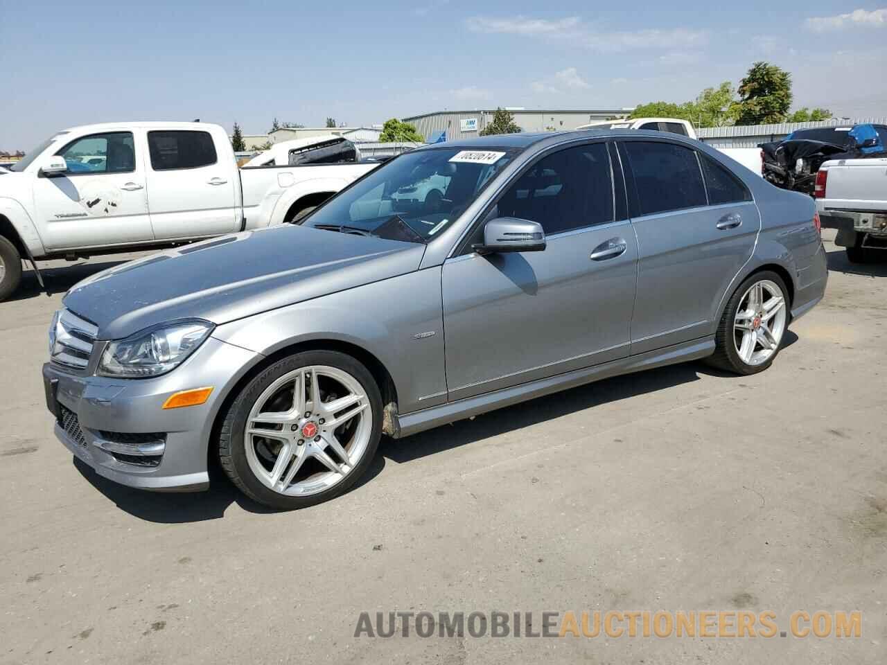 WDDGF4HB8CA614650 MERCEDES-BENZ C-CLASS 2012