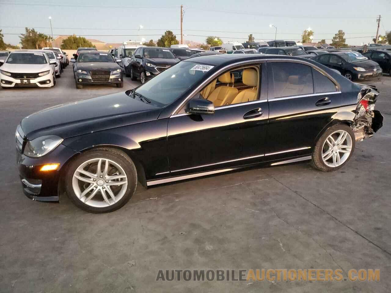 WDDGF4HB8CR215688 MERCEDES-BENZ C-CLASS 2012